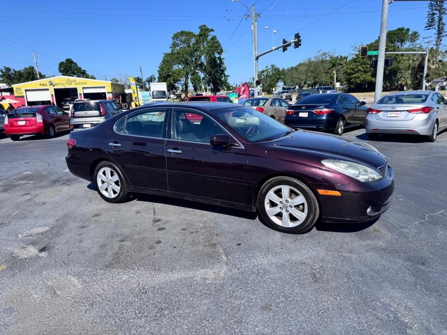 2005 PURPLE LEXUS ES 330 (JTHBA30G455) with an 3.3L engine, Automatic transmission, located at 2929 9th St. West, Bradenton, 34205, (941) 242-2810, 27.473591, -82.570679 - Photo#0