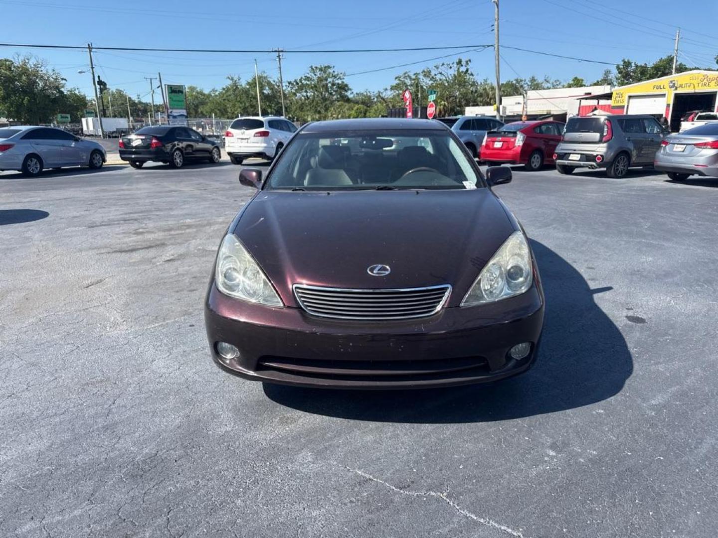 2005 PURPLE LEXUS ES 330 (JTHBA30G455) with an 3.3L engine, Automatic transmission, located at 2929 9th St. West, Bradenton, 34205, (941) 242-2810, 27.473591, -82.570679 - Photo#2