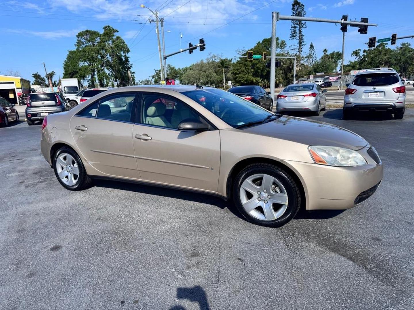 2008 TAN PONTIAC G6 BASE (1G2ZG57B784) with an 2.4L engine, Automatic transmission, located at 2929 9th St. West, Bradenton, 34205, (941) 242-2810, 27.473591, -82.570679 - Thanks for inquring into DriveNation USA! All vehicles listed can be viewed at www.drivenationusa.com for vehicle history reports and additonal info. We cannot quote any terms such as down payments or monthly payments without an application. You can apply directly at www.drivenationusa.com or by con - Photo#0