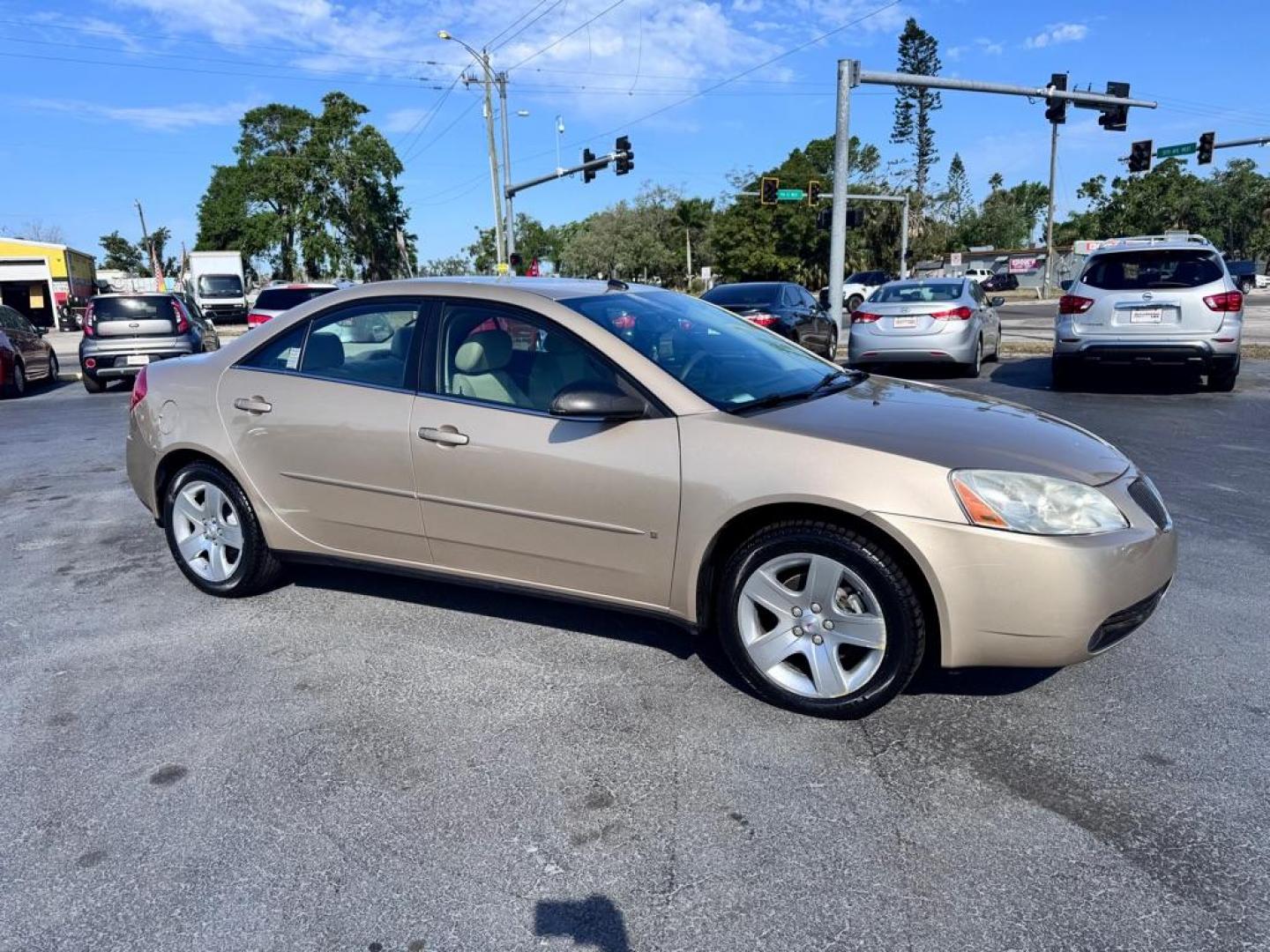 2008 TAN PONTIAC G6 BASE (1G2ZG57B784) with an 2.4L engine, Automatic transmission, located at 2929 9th St. West, Bradenton, 34205, (941) 242-2810, 27.473591, -82.570679 - Thanks for inquring into DriveNation USA! All vehicles listed can be viewed at www.drivenationusa.com for vehicle history reports and additonal info. We cannot quote any terms such as down payments or monthly payments without an application. You can apply directly at www.drivenationusa.com or by con - Photo#1