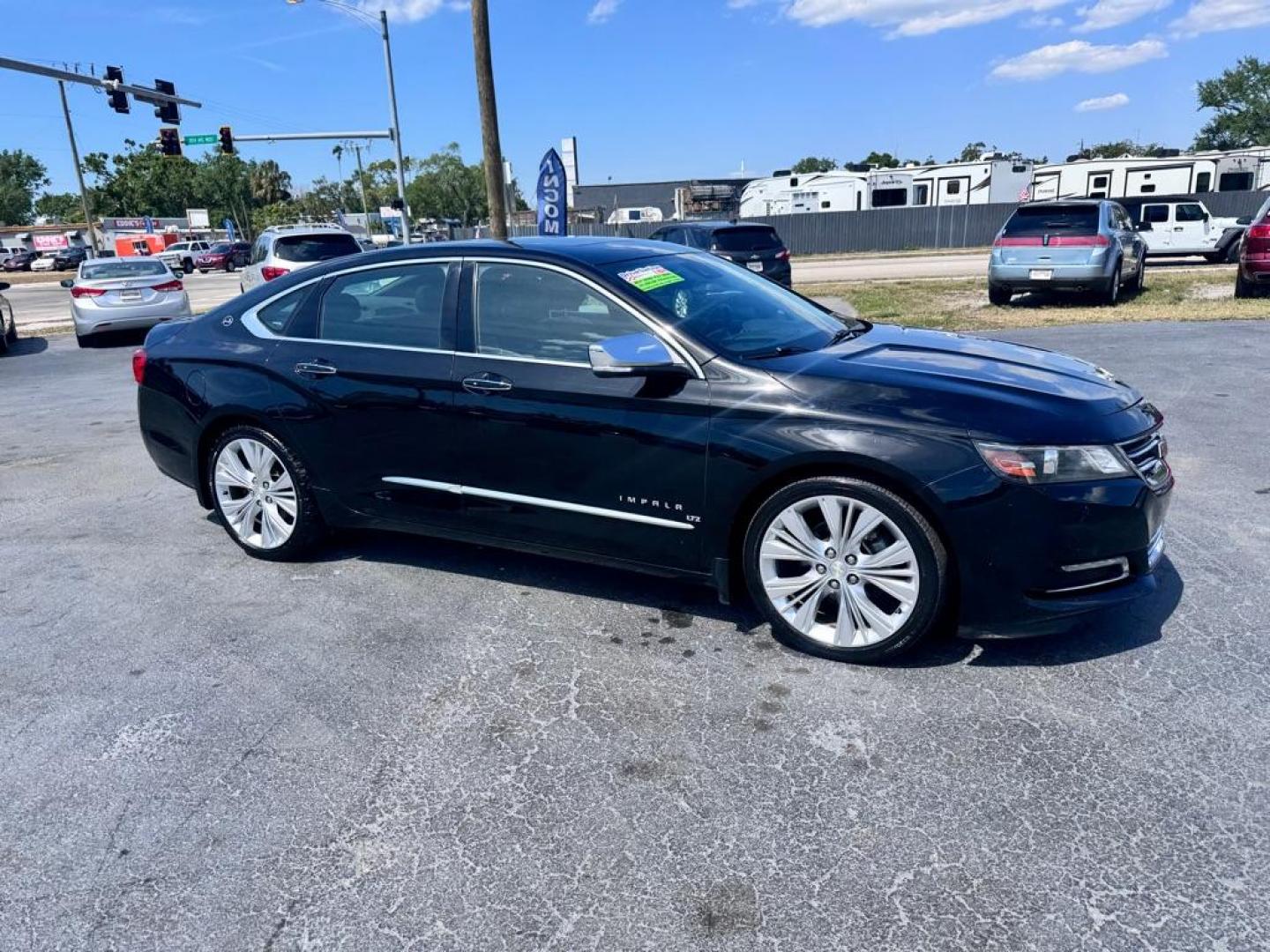 2014 BLACK CHEVROLET IMPALA LTZ (2G1155S39E9) with an 3.6L engine, Automatic transmission, located at 2929 9th St. West, Bradenton, 34205, (941) 242-2810, 27.473591, -82.570679 - Thanks for inquring into DriveNation USA! All vehicles listed can be viewed at www.drivenationusa.com for vehicle history reports and additonal info. We cannot quote any terms such as down payments or monthly payments without an application. You can apply directly at www.drivenationusa.com or by con - Photo#0