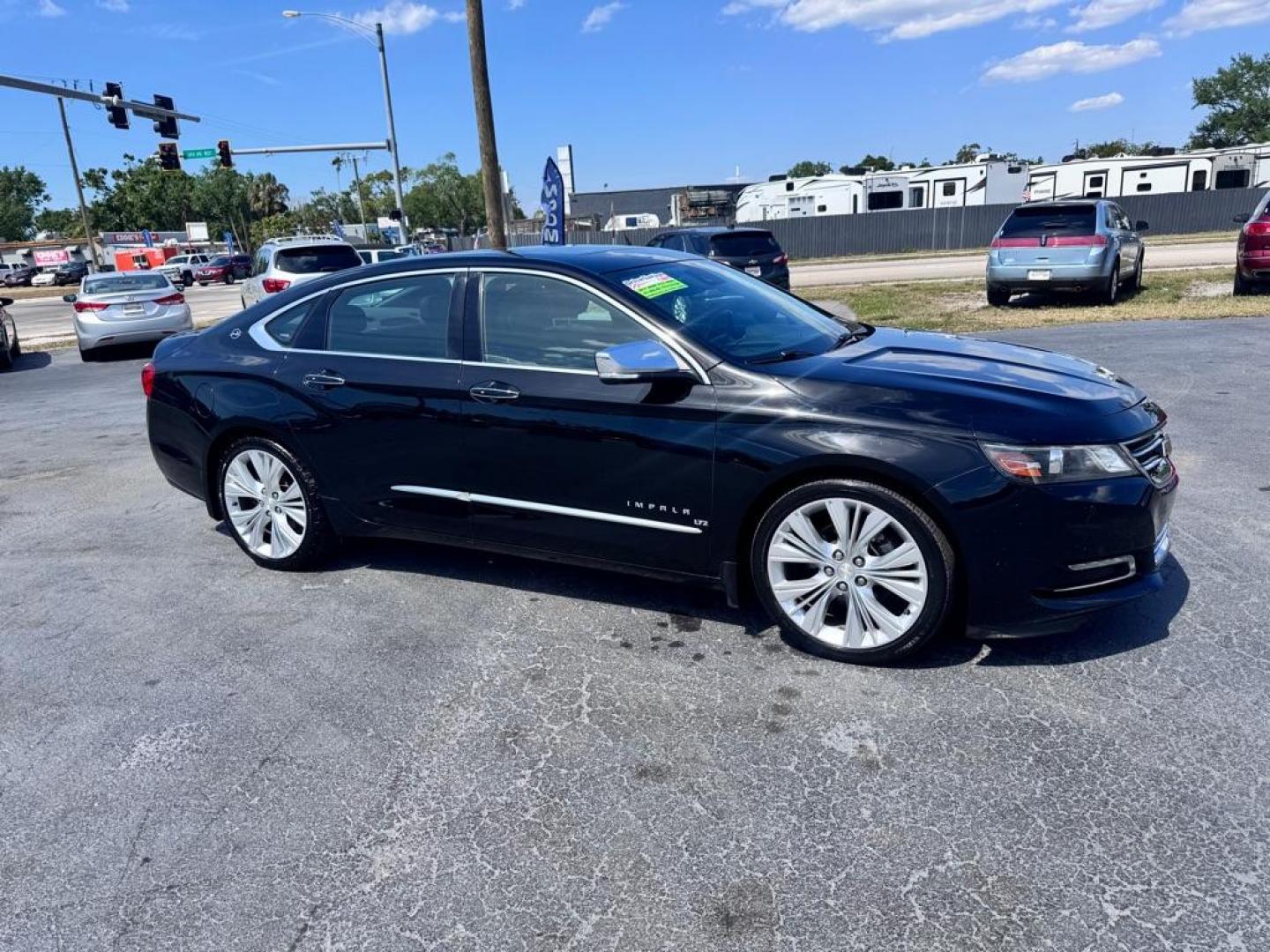 2014 BLACK CHEVROLET IMPALA LTZ (2G1155S39E9) with an 3.6L engine, Automatic transmission, located at 2929 9th St. West, Bradenton, 34205, (941) 242-2810, 27.473591, -82.570679 - Thanks for inquring into DriveNation USA! All vehicles listed can be viewed at www.drivenationusa.com for vehicle history reports and additonal info. We cannot quote any terms such as down payments or monthly payments without an application. You can apply directly at www.drivenationusa.com or by con - Photo#1