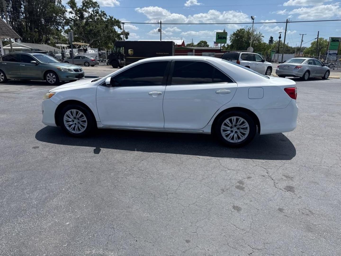 2013 WHITE TOYOTA CAMRY SE (4T1BF1FK0DU) with an 2.5L engine, Automatic transmission, located at 2929 9th St. West, Bradenton, 34205, (941) 242-2810, 27.473591, -82.570679 - Thanks for inquring into DriveNation USA! All vehicles listed can be viewed at www.drivenationusa.com for vehicle history reports and additonal info. We cannot quote any terms such as down payments or monthly payments without an application. You can apply directly at www.drivenationusa.com or by con - Photo#4