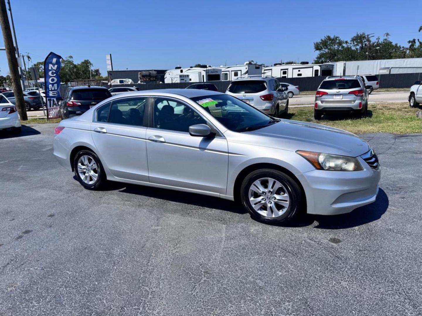 2012 SILVER HONDA ACCORD SE (1HGCP2F61CA) with an 2.4L engine, Automatic transmission, located at 2929 9th St. West, Bradenton, 34205, (941) 242-2810, 27.473591, -82.570679 - Thanks for inquring into DriveNation USA! All vehicles listed can be viewed at www.drivenationusa.com for vehicle history reports and additonal info. We cannot quote any terms such as down payments or monthly payments without an application. You can apply directly at www.drivenationusa.com or by con - Photo#1