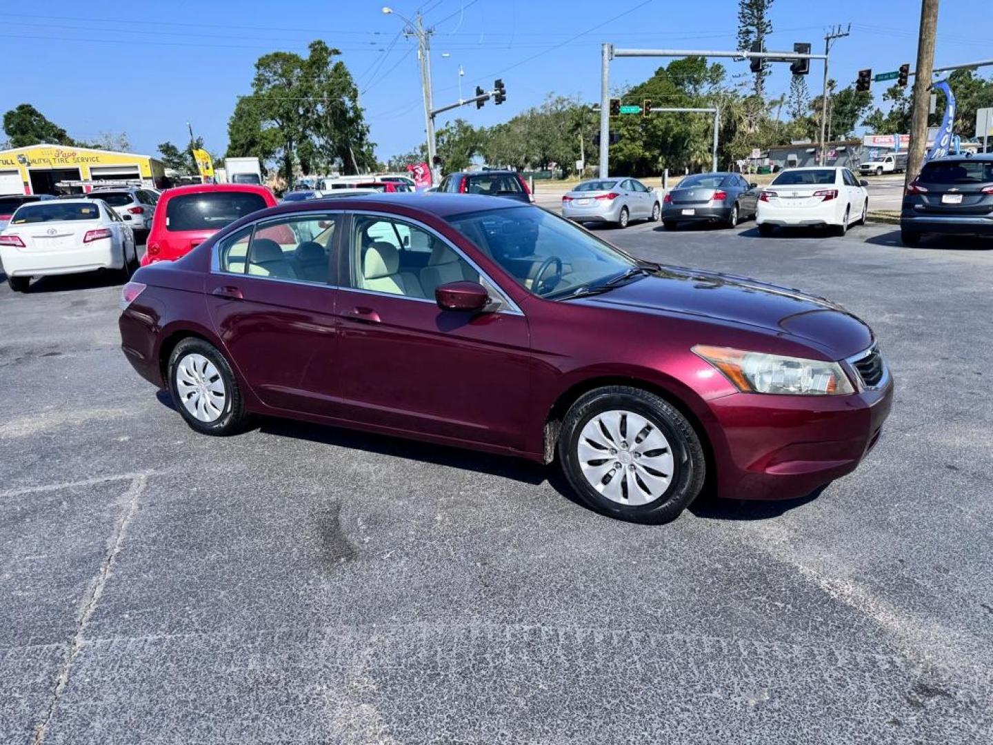 2009 RED HONDA ACCORD LX (1HGCP26339A) with an 2.4L engine, Automatic transmission, located at 2929 9th St. West, Bradenton, 34205, (941) 242-2810, 27.473591, -82.570679 - Thanks for inquring into DriveNation USA! All vehicles listed can be viewed at www.drivenationusa.com for vehicle history reports and additonal info. We cannot quote any terms such as down payments or monthly payments without an application. You can apply directly at www.drivenationusa.com or by con - Photo#1