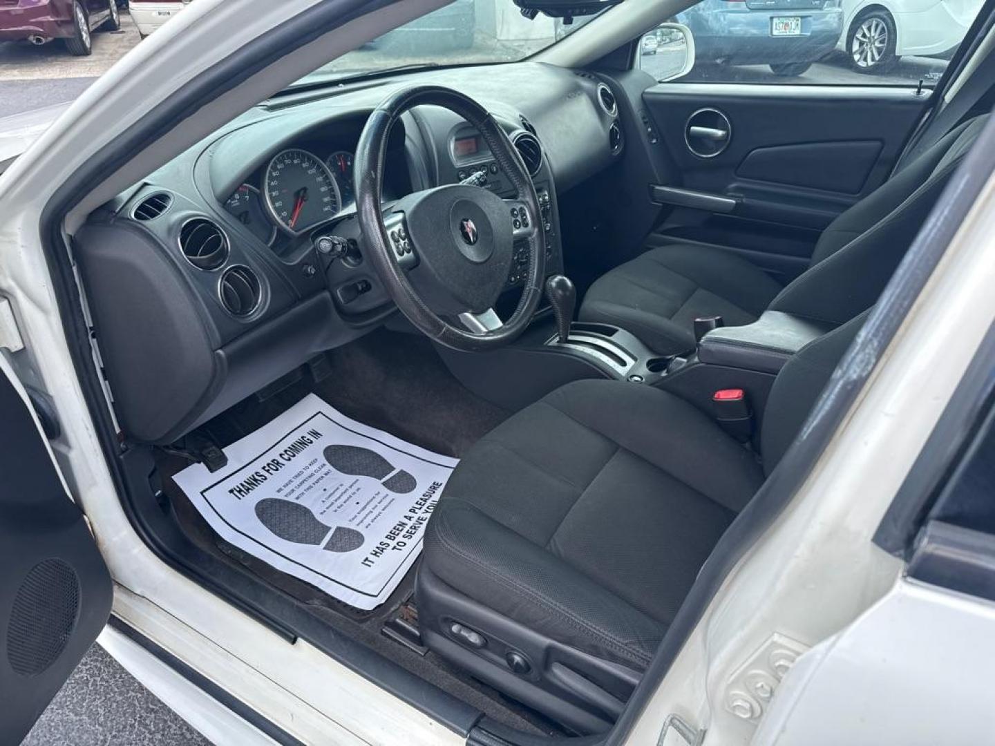 2008 WHITE PONTIAC GRAND PRIX (2G2WP552681) with an 3.8L engine, Automatic transmission, located at 2929 9th St. West, Bradenton, 34205, (941) 242-2810, 27.473591, -82.570679 - Thanks for inquring into DriveNation USA! All vehicles listed can be viewed at www.drivenationusa.com for vehicle history reports and additonal info. We cannot quote any terms such as down payments or monthly payments without an application. You can apply directly at www.drivenationusa.com or by con - Photo#10