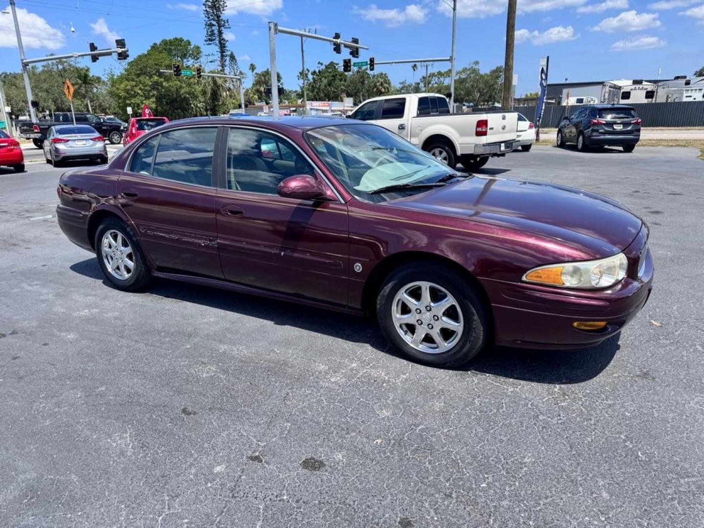 2005 MAROON BUICK LESABRE CUSTOM (1G4HP52K65U) with an 3.8L engine, Automatic transmission, located at 2929 9th St. West, Bradenton, 34205, (941) 242-2810, 27.473591, -82.570679 - Photo#0