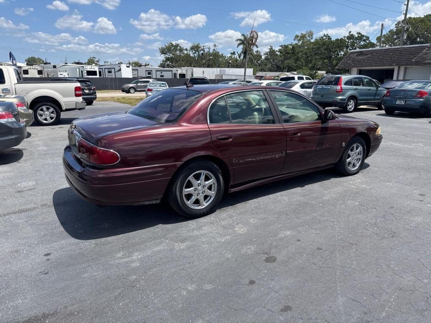 2005 MAROON BUICK LESABRE CUSTOM (1G4HP52K65U) with an 3.8L engine, Automatic transmission, located at 2929 9th St. West, Bradenton, 34205, (941) 242-2810, 27.473591, -82.570679 - Photo#7