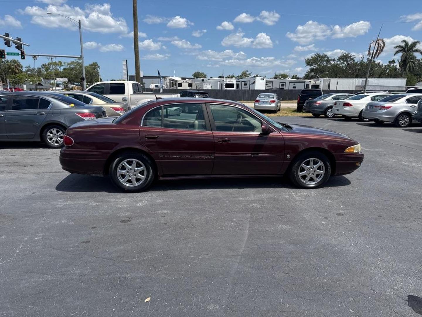 2005 MAROON BUICK LESABRE CUSTOM (1G4HP52K65U) with an 3.8L engine, Automatic transmission, located at 2929 9th St. West, Bradenton, 34205, (941) 242-2810, 27.473591, -82.570679 - Photo#8