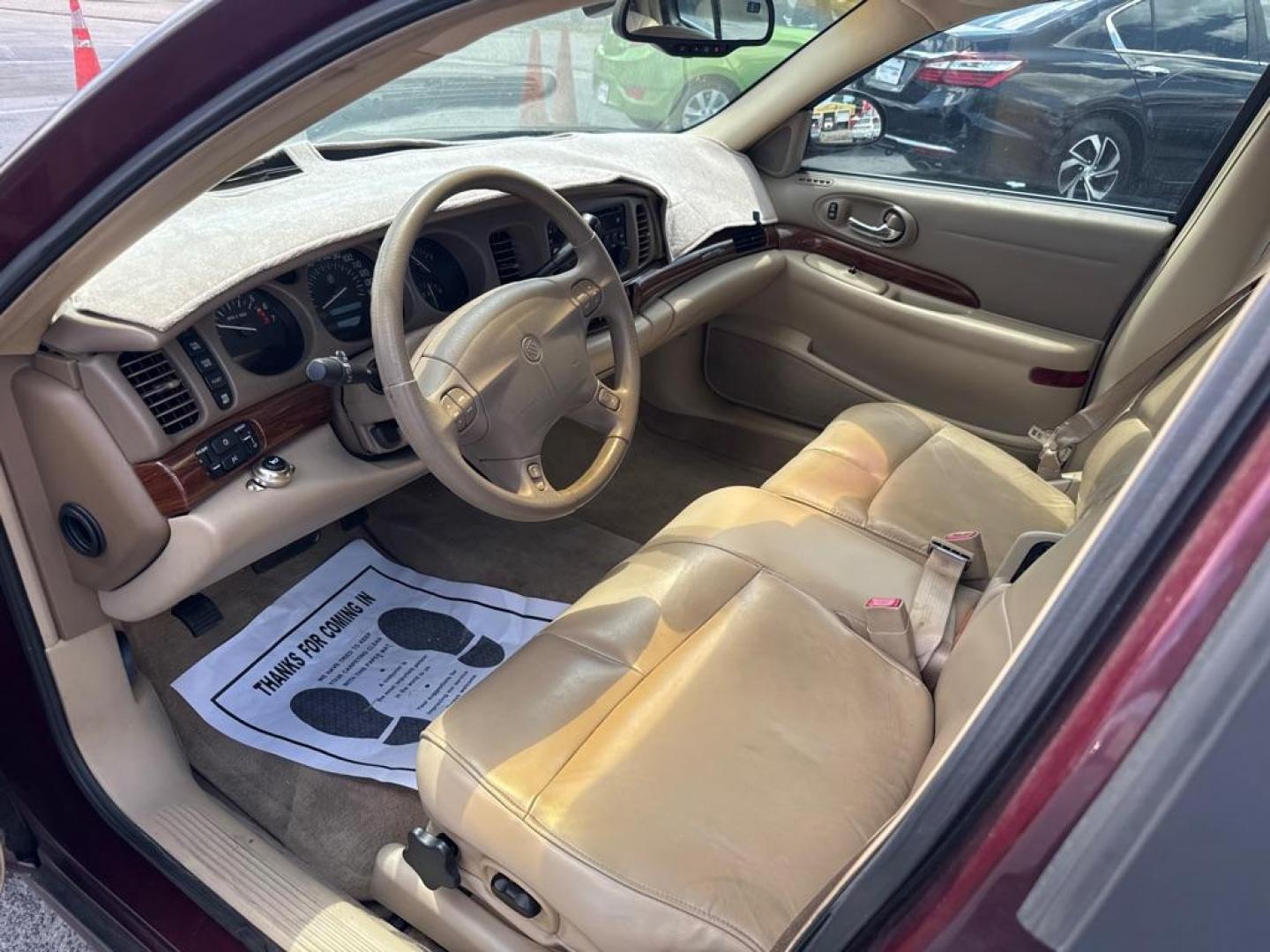 2005 MAROON BUICK LESABRE CUSTOM (1G4HP52K65U) with an 3.8L engine, Automatic transmission, located at 2929 9th St. West, Bradenton, 34205, (941) 242-2810, 27.473591, -82.570679 - Photo#9