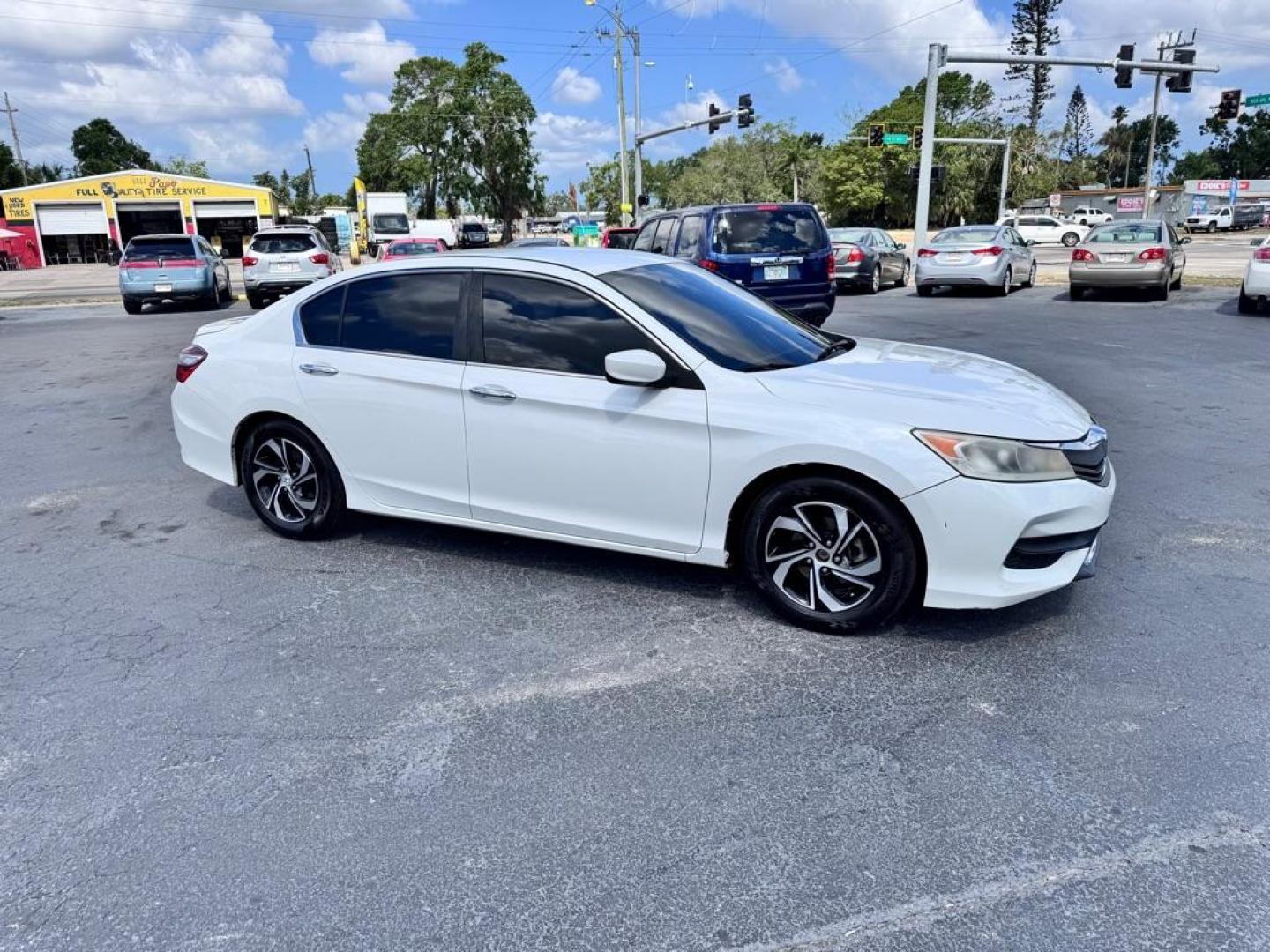 2017 WHITE HONDA ACCORD LX (1HGCR2F3XHA) with an 2.4L engine, Continuously Variable transmission, located at 2929 9th St. West, Bradenton, 34205, (941) 242-2810, 27.473591, -82.570679 - Thanks for inquring into DriveNation USA! All vehicles listed can be viewed at www.drivenationusa.com for vehicle history reports and additonal info. We cannot quote any terms such as down payments or monthly payments without an application. You can apply directly at www.drivenationusa.com or by con - Photo#0