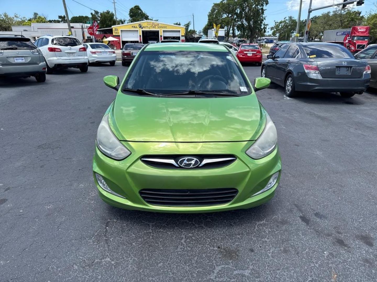 2012 GREEN HYUNDAI ACCENT GLS (KMHCU5AE1CU) with an 1.6L engine, Automatic transmission, located at 2929 9th St. West, Bradenton, 34205, (941) 242-2810, 27.473591, -82.570679 - Thanks for inquring into DriveNation USA! All vehicles listed can be viewed at www.drivenationusa.com for vehicle history reports and additonal info. We cannot quote any terms such as down payments or monthly payments without an application. You can apply directly at www.drivenationusa.com or by con - Photo#3