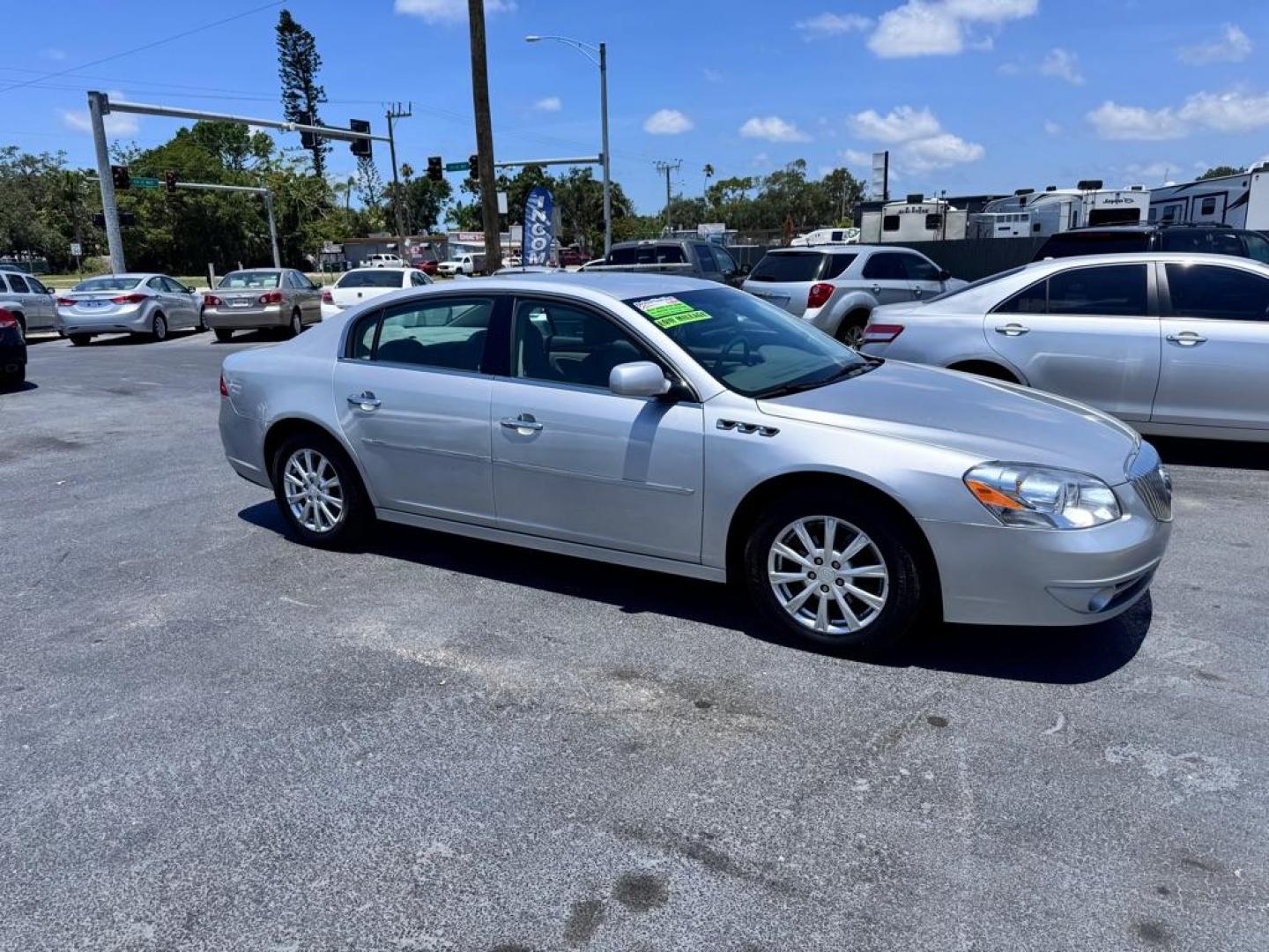 2010 SILVER BUICK LUCERNE CXL (1G4HC5E1XAU) with an 3.9L engine, Automatic transmission, located at 2929 9th St. West, Bradenton, 34205, (941) 242-2810, 27.473591, -82.570679 - Thanks for inquring into DriveNation USA! All vehicles listed can be viewed at www.drivenationusa.com for vehicle history reports and additonal info. We cannot quote any terms such as down payments or monthly payments without an application. You can apply directly at www.drivenationusa.com or by con - Photo#0