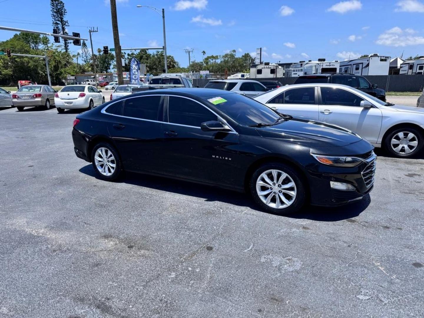 2019 BLACK CHEVROLET MALIBU LT (1G1ZD5ST9KF) with an 1.5L engine, Continuously Variable transmission, located at 2929 9th St. West, Bradenton, 34205, (941) 242-2810, 27.473591, -82.570679 - Thanks for inquring into DriveNation USA! All vehicles listed can be viewed at www.drivenationusa.com for vehicle history reports and additonal info. We cannot quote any terms such as down payments or monthly payments without an application. You can apply directly at www.drivenationusa.com or by con - Photo#1