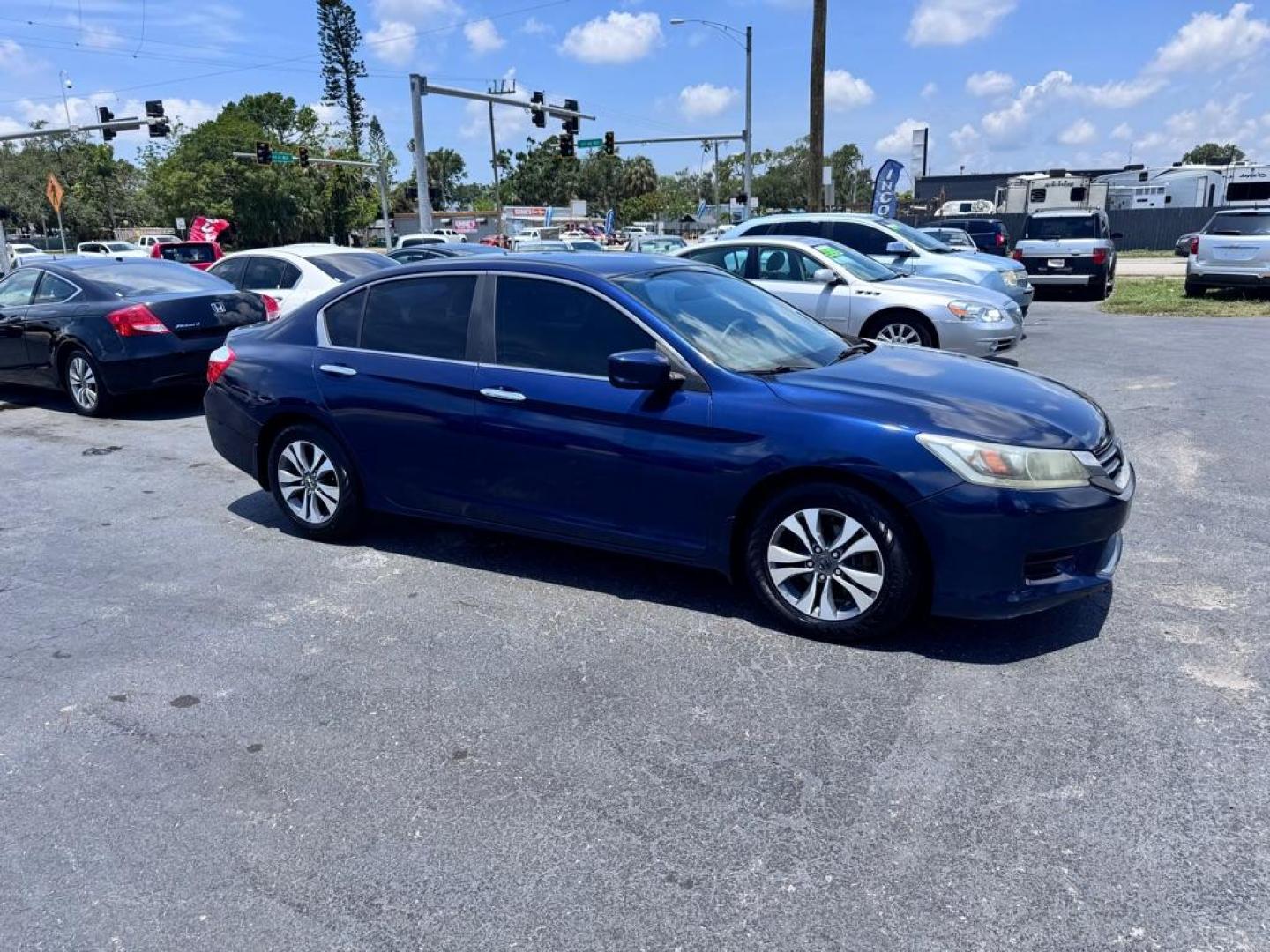 2013 BLUE HONDA ACCORD LX (1HGCR2F30DA) with an 2.4L engine, Continuously Variable transmission, located at 2929 9th St. West, Bradenton, 34205, (941) 242-2810, 27.473591, -82.570679 - Thanks for inquring into DriveNation USA! All vehicles listed can be viewed at www.drivenationusa.com for vehicle history reports and additonal info. We cannot quote any terms such as down payments or monthly payments without an application. You can apply directly at www.drivenationusa.com or by con - Photo#0