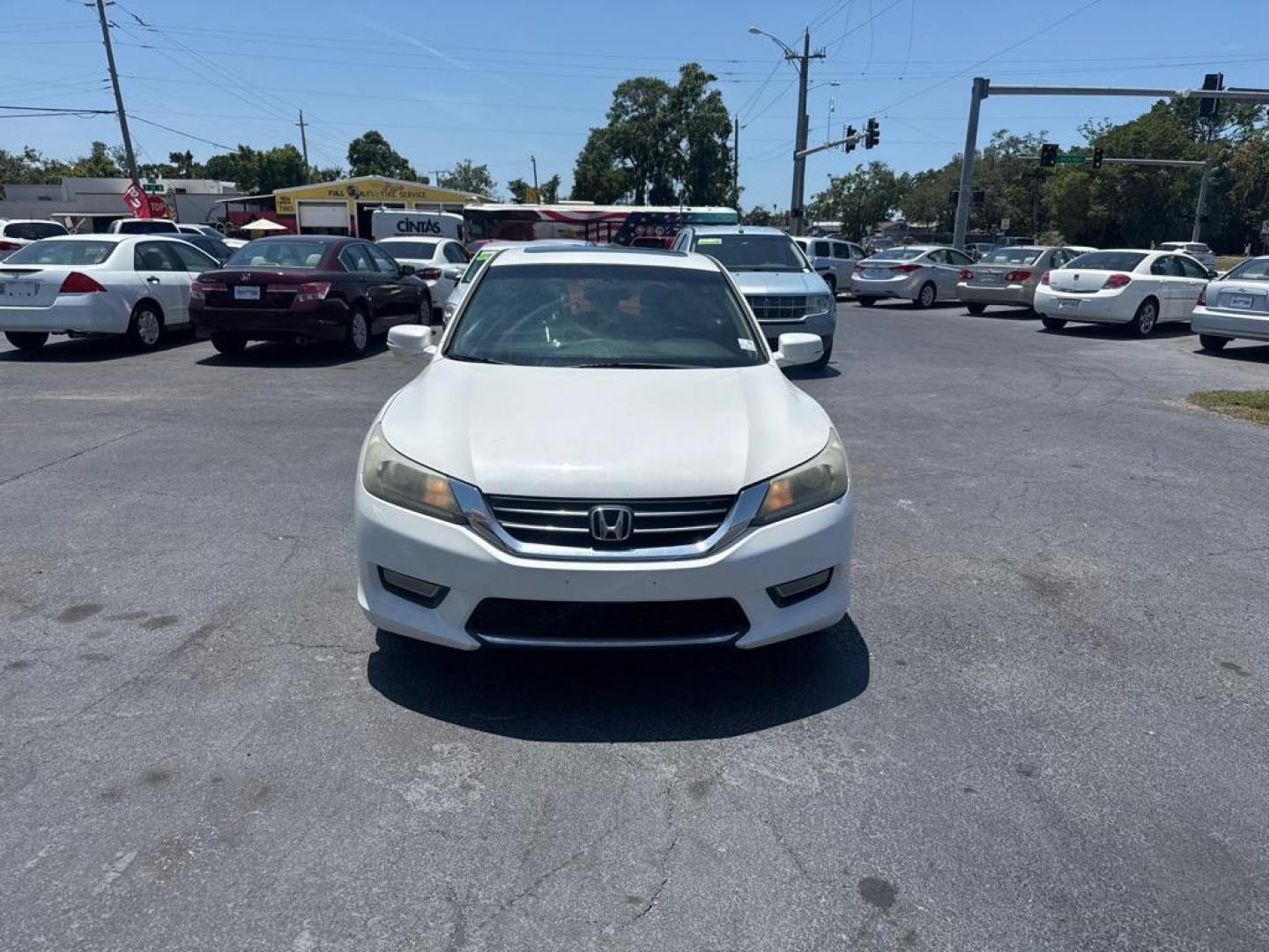 2013 WHITE HONDA ACCORD EX (1HGCR2F74DA) with an 2.4L engine, Continuously Variable transmission, located at 2929 9th St. West, Bradenton, 34205, (941) 242-2810, 27.473591, -82.570679 - Thanks for inquring into DriveNation USA! All vehicles listed can be viewed at www.drivenationusa.com for vehicle history reports and additonal info. We cannot quote any terms such as down payments or monthly payments without an application. You can apply directly at www.drivenationusa.com or by con - Photo#2
