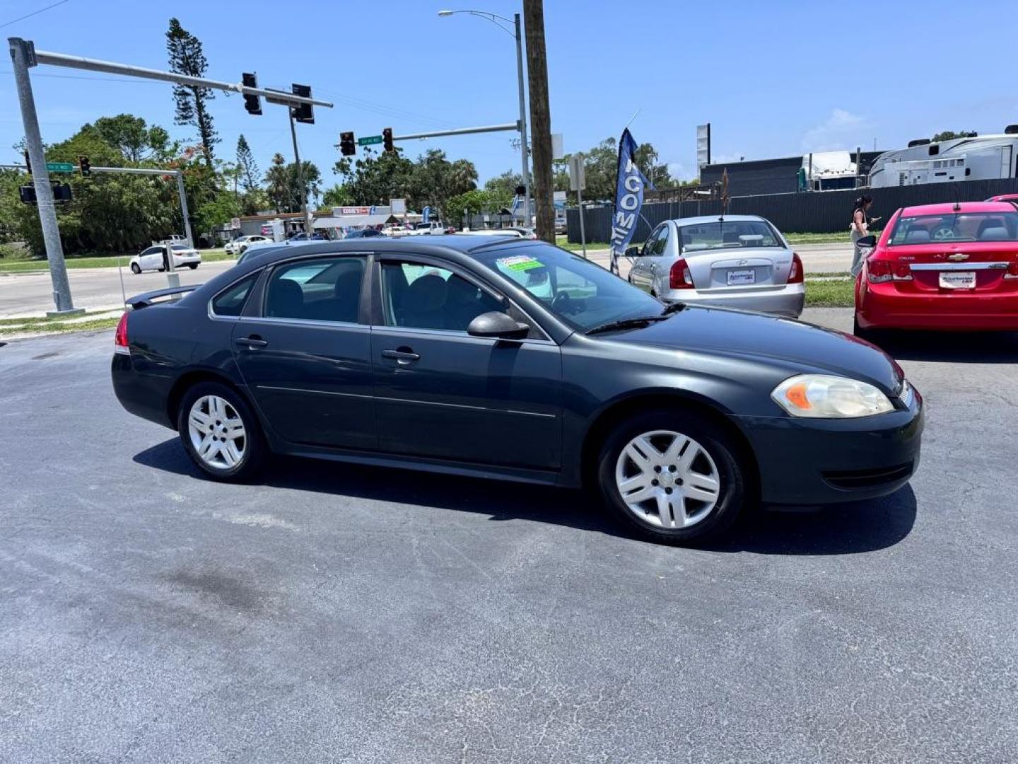 2013 GRAY CHEVROLET IMPALA LT (2G1WG5E30D1) with an 3.6L engine, Automatic transmission, located at 2929 9th St. West, Bradenton, 34205, (941) 242-2810, 27.473591, -82.570679 - Thanks for inquring into DriveNation USA! All vehicles listed can be viewed at www.drivenationusa.com for vehicle history reports and additonal info. We cannot quote any terms such as down payments or monthly payments without an application. You can apply directly at www.drivenationusa.com or by con - Photo#1