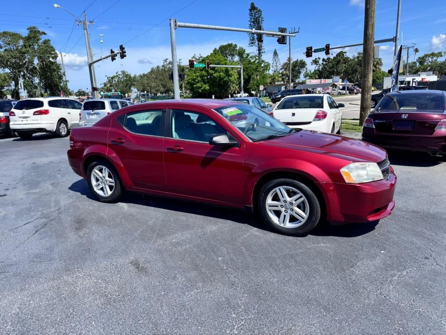 2008 RED DODGE AVENGER SXT (1B3LC56R98N) with an 2.7L engine, Automatic transmission, located at 2929 9th St. West, Bradenton, 34205, (941) 242-2810, 27.473591, -82.570679 - Thanks for inquring into DriveNation USA! All vehicles listed can be viewed at www.drivenationusa.com for vehicle history reports and additonal info. We cannot quote any terms such as down payments or monthly payments without an application. You can apply directly at www.drivenationusa.com or by con - Photo#1