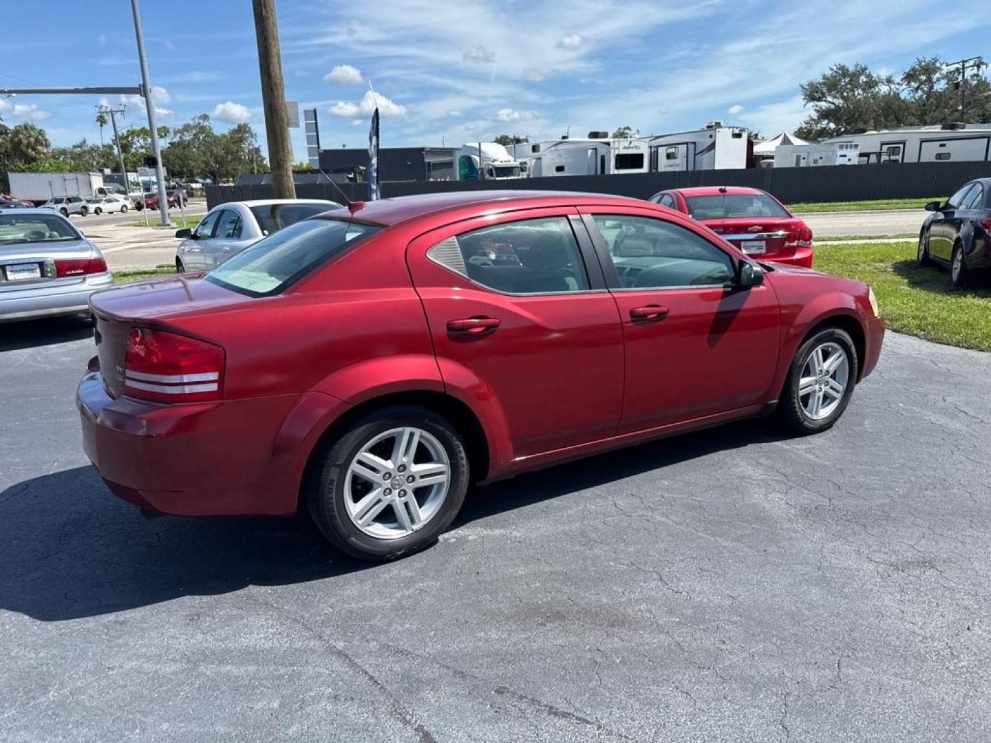 2008 RED DODGE AVENGER SXT (1B3LC56R98N) with an 2.7L engine, Automatic transmission, located at 2929 9th St. West, Bradenton, 34205, (941) 242-2810, 27.473591, -82.570679 - Thanks for inquring into DriveNation USA! All vehicles listed can be viewed at www.drivenationusa.com for vehicle history reports and additonal info. We cannot quote any terms such as down payments or monthly payments without an application. You can apply directly at www.drivenationusa.com or by con - Photo#7