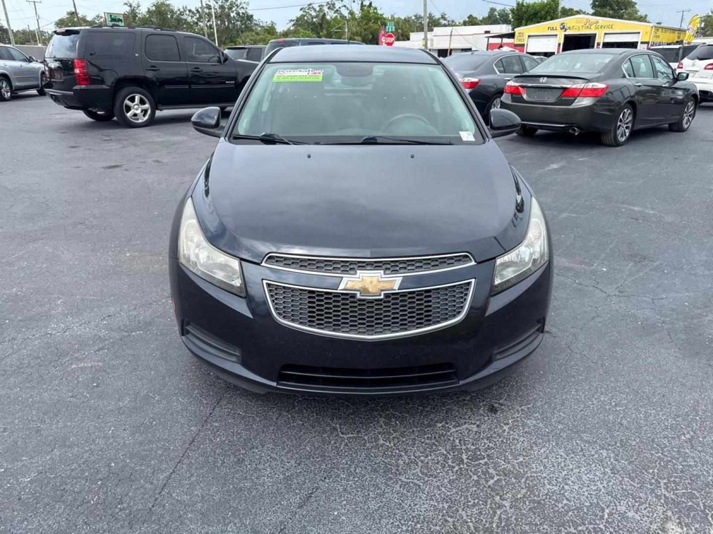 2014 BLUE CHEVROLET CRUZE LT (1G1PC5SB2E7) with an 1.4L engine, Automatic transmission, located at 2929 9th St. West, Bradenton, 34205, (941) 242-2810, 27.473591, -82.570679 - Photo#3
