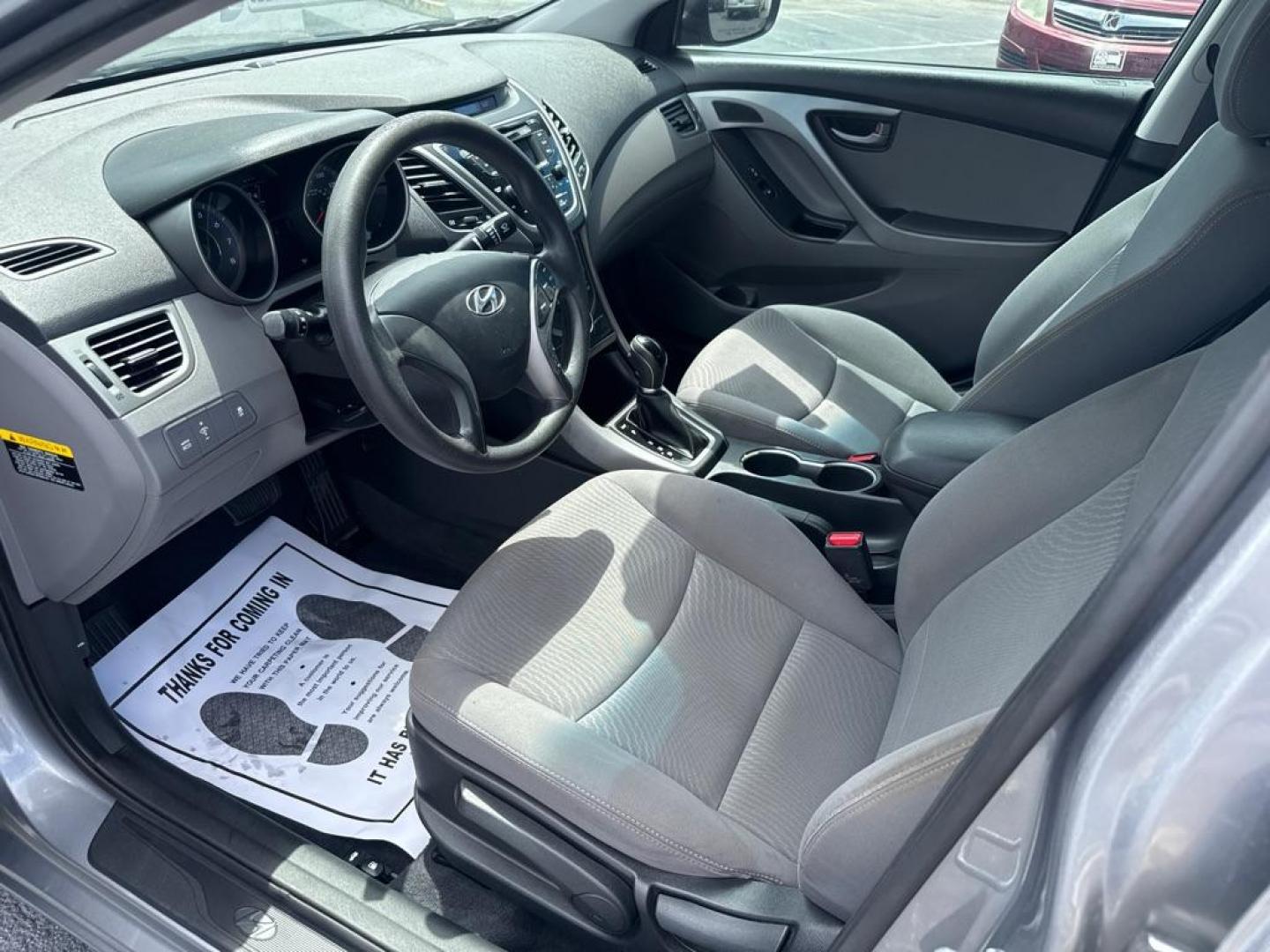 2015 GRAY HYUNDAI ELANTRA SE (KMHDH4AE1FU) with an 1.8L engine, Automatic transmission, located at 2929 9th St. West, Bradenton, 34205, (941) 242-2810, 27.473591, -82.570679 - Thanks for inquring into DriveNation USA! All vehicles listed can be viewed at www.drivenationusa.com for vehicle history reports and additonal info. We cannot quote any terms such as down payments or monthly payments without an application. You can apply directly at www.drivenationusa.com or by con - Photo#8