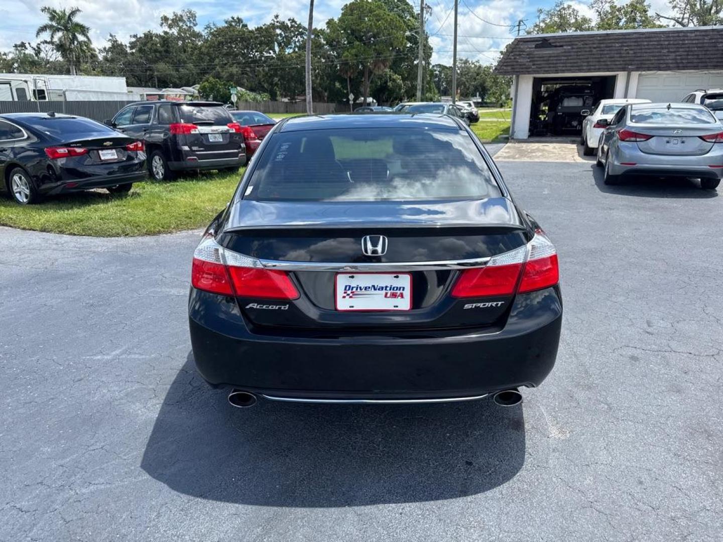 2015 BLACK HONDA ACCORD SPORT (1HGCR2F51FA) with an 2.4L engine, Continuously Variable transmission, located at 2929 9th St. West, Bradenton, 34205, (941) 242-2810, 27.473591, -82.570679 - Thanks for inquring into DriveNation USA! All vehicles listed can be viewed at www.drivenationusa.com for vehicle history reports and additonal info. We cannot quote any terms such as down payments or monthly payments without an application. You can apply directly at www.drivenationusa.com or by con - Photo#6