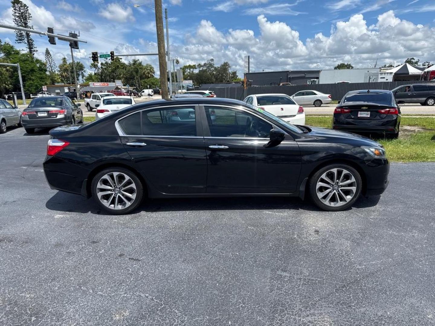 2015 BLACK HONDA ACCORD SPORT (1HGCR2F51FA) with an 2.4L engine, Continuously Variable transmission, located at 2929 9th St. West, Bradenton, 34205, (941) 242-2810, 27.473591, -82.570679 - Thanks for inquring into DriveNation USA! All vehicles listed can be viewed at www.drivenationusa.com for vehicle history reports and additonal info. We cannot quote any terms such as down payments or monthly payments without an application. You can apply directly at www.drivenationusa.com or by con - Photo#8