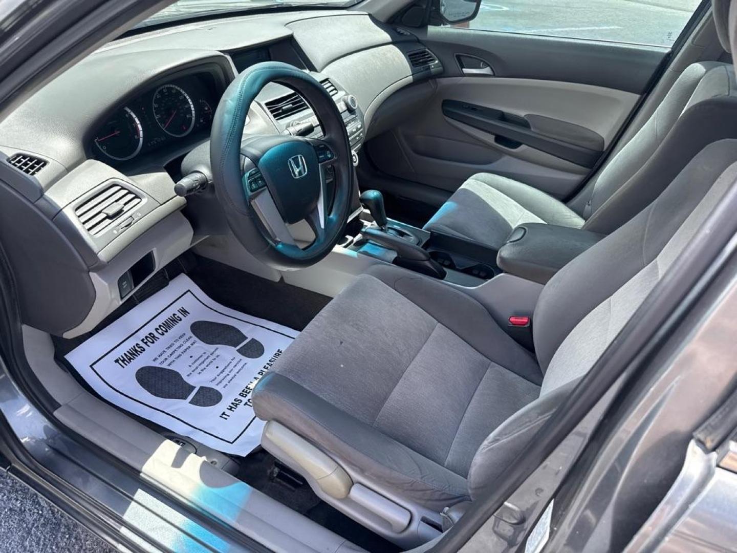 2010 GRAY HONDA ACCORD LX (1HGCP2F3XAA) with an 2.4L engine, Automatic transmission, located at 2929 9th St. West, Bradenton, 34205, (941) 242-2810, 27.473591, -82.570679 - Thanks for inquring into DriveNation USA! All vehicles listed can be viewed at www.drivenationusa.com for vehicle history reports and additonal info. We cannot quote any terms such as down payments or monthly payments without an application. You can apply directly at www.drivenationusa.com or by con - Photo#8