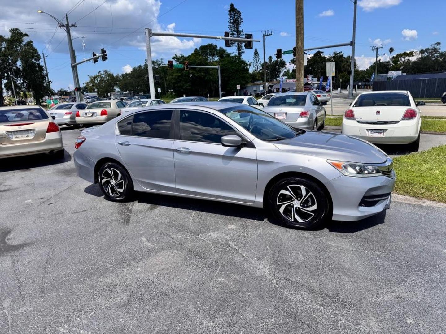 2017 GRAY HONDA ACCORD LX (1HGCR2F30HA) with an 2.4L engine, Continuously Variable transmission, located at 2929 9th St. West, Bradenton, 34205, (941) 242-2810, 27.473591, -82.570679 - Thanks for inquring into DriveNation USA! All vehicles listed can be viewed at www.drivenationusa.com for vehicle history reports and additonal info. We cannot quote any terms such as down payments or monthly payments without an application. You can apply directly at www.drivenationusa.com or by con - Photo#2