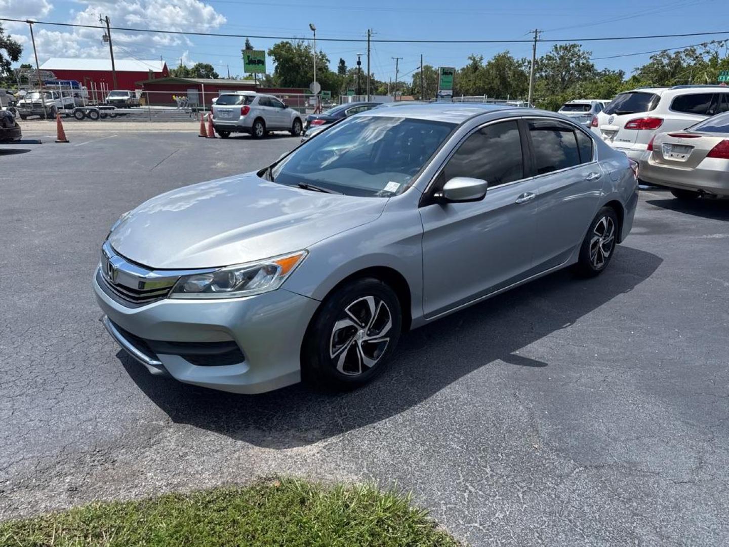 2017 GRAY HONDA ACCORD LX (1HGCR2F30HA) with an 2.4L engine, Continuously Variable transmission, located at 2929 9th St. West, Bradenton, 34205, (941) 242-2810, 27.473591, -82.570679 - Thanks for inquring into DriveNation USA! All vehicles listed can be viewed at www.drivenationusa.com for vehicle history reports and additonal info. We cannot quote any terms such as down payments or monthly payments without an application. You can apply directly at www.drivenationusa.com or by con - Photo#4