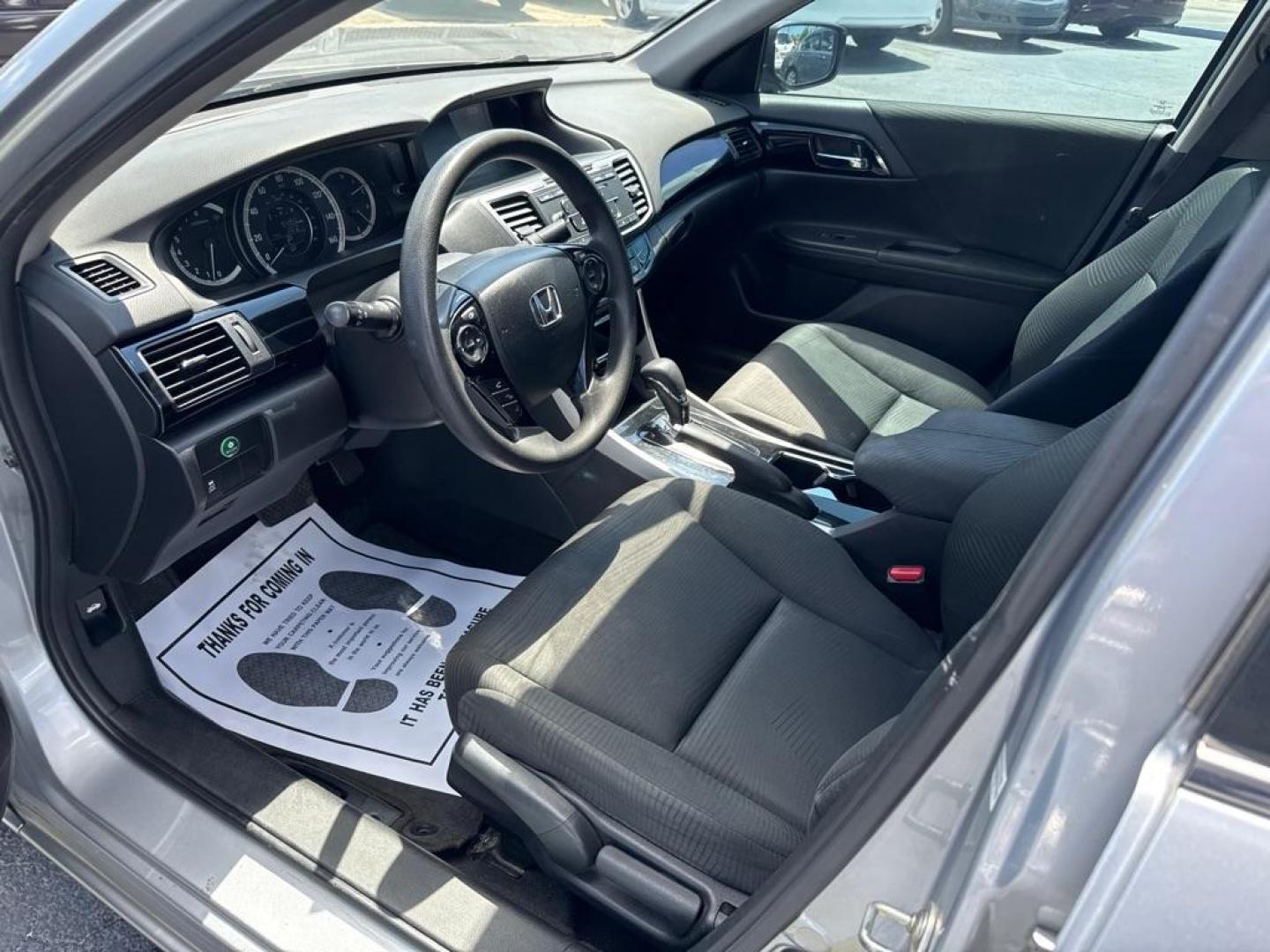 2017 GRAY HONDA ACCORD LX (1HGCR2F30HA) with an 2.4L engine, Continuously Variable transmission, located at 2929 9th St. West, Bradenton, 34205, (941) 242-2810, 27.473591, -82.570679 - Thanks for inquring into DriveNation USA! All vehicles listed can be viewed at www.drivenationusa.com for vehicle history reports and additonal info. We cannot quote any terms such as down payments or monthly payments without an application. You can apply directly at www.drivenationusa.com or by con - Photo#10