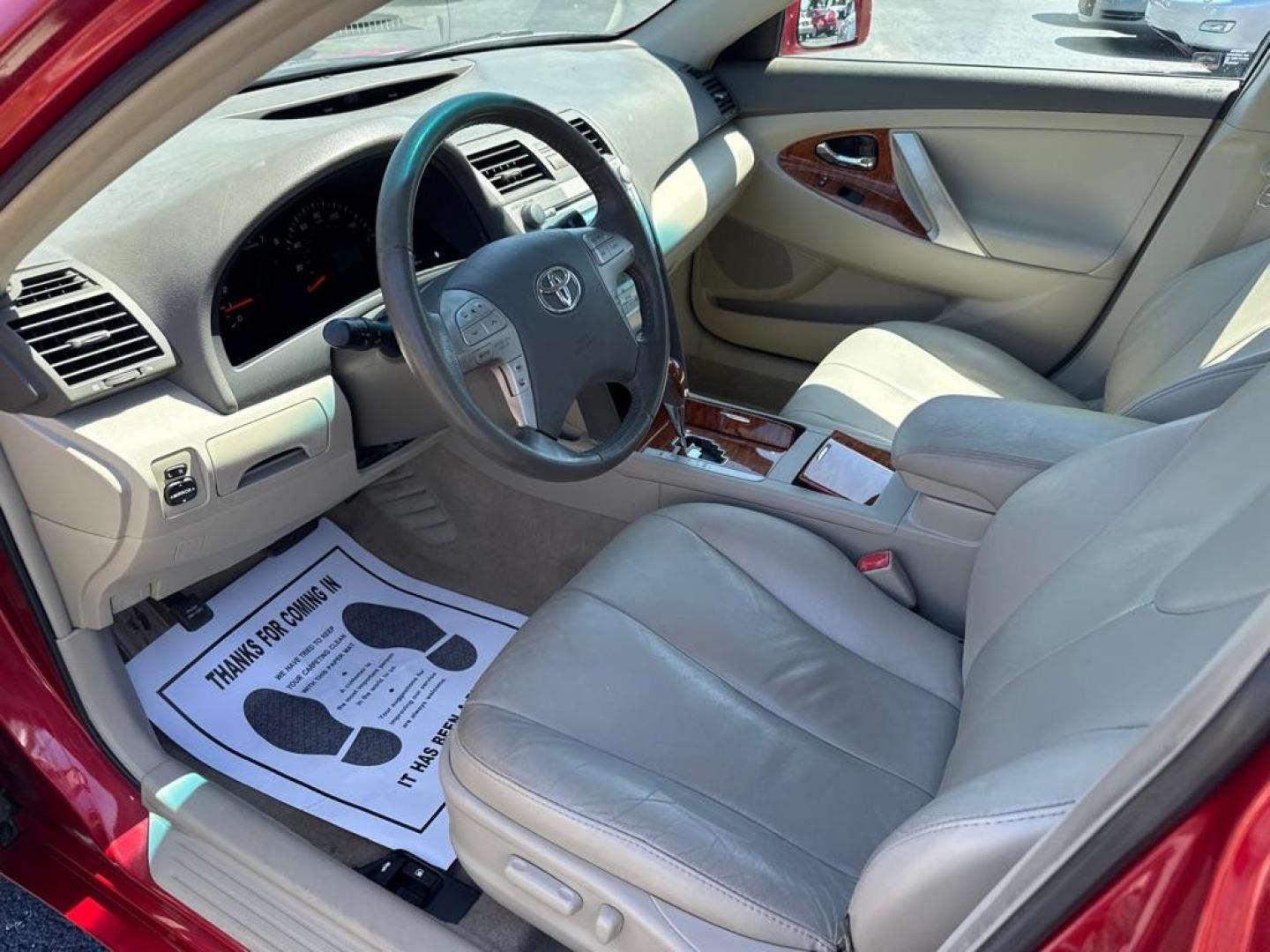 2009 RED TOYOTA CAMRY XLE (4T1BK46K99U) with an 3.5L engine, Automatic transmission, located at 2929 9th St. West, Bradenton, 34205, (941) 242-2810, 27.473591, -82.570679 - Thanks for inquring into DriveNation USA! All vehicles listed can be viewed at www.drivenationusa.com for vehicle history reports and additonal info. We cannot quote any terms such as down payments or monthly payments without an application. You can apply directly at www.drivenationusa.com or by con - Photo#9