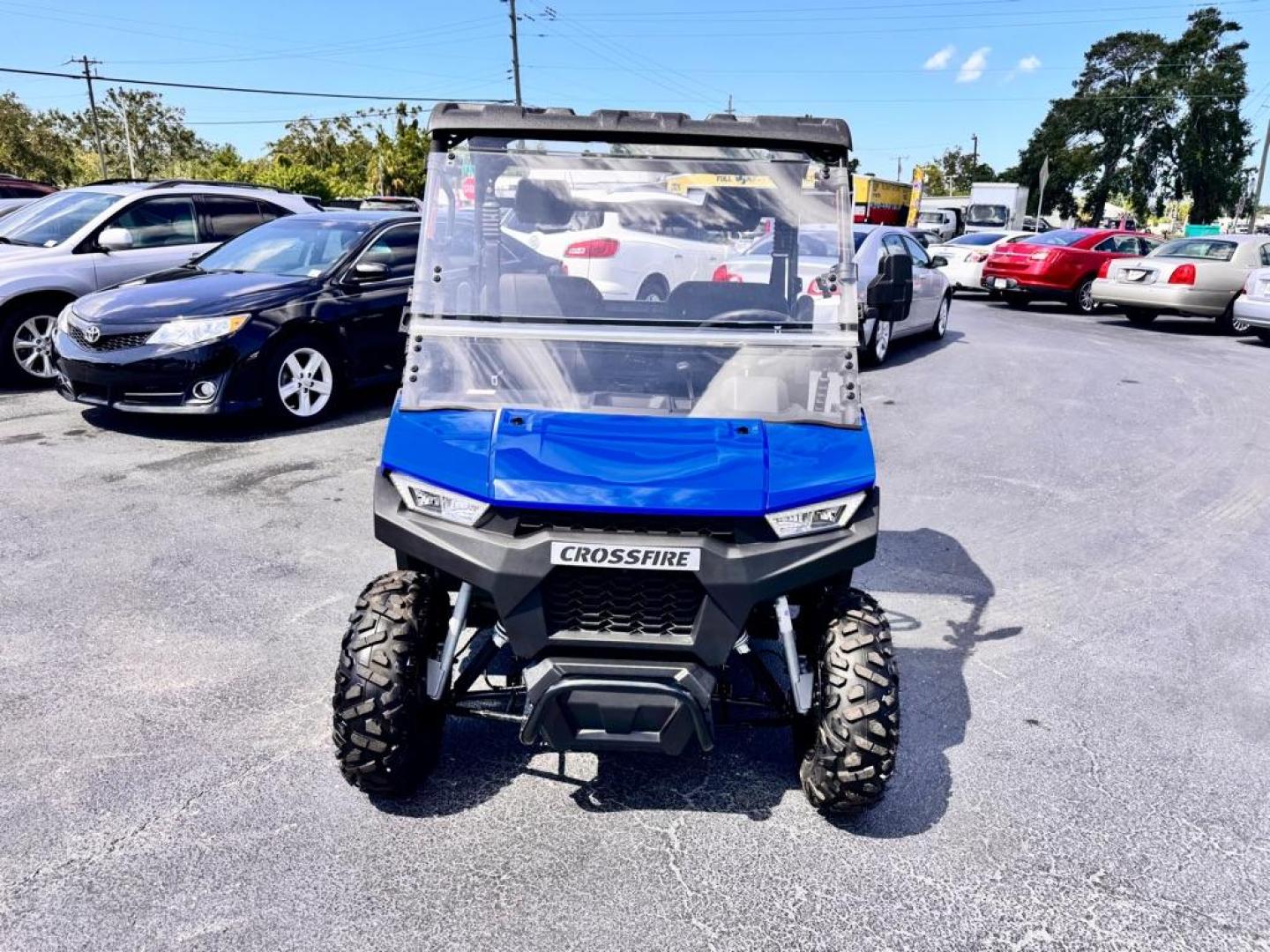 2021 BLUE LINHAI CROSSIRE UTV LH200 (LL8ACMHF8M0) , Automatic transmission, located at 2929 9th St. West, Bradenton, 34205, (941) 242-2810, 27.473591, -82.570679 - Thanks for inquring into DriveNation USA! All vehicles listed can be viewed at www.drivenationusa.com for vehicle history reports and additonal info. We cannot quote any terms such as down payments or monthly payments without an application. You can apply directly at www.drivenationusa.com or by con - Photo#2