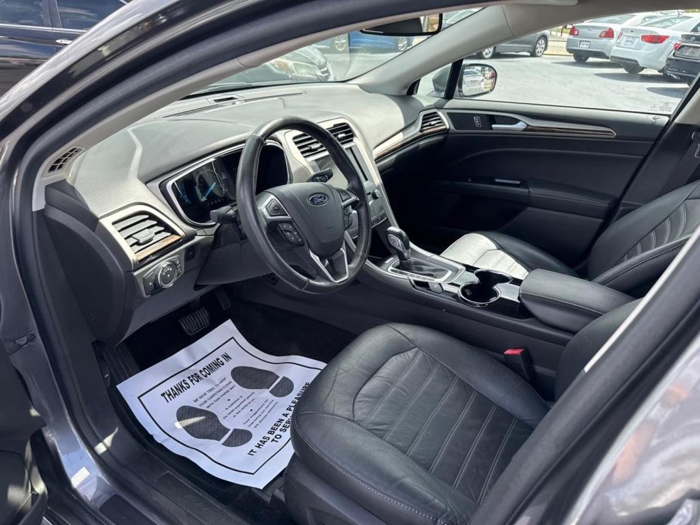 2014 GRAY FORD FUSION SE HYBRID (3FA6P0LU9ER) with an 2.0L engine, Continuously Variable transmission, located at 2929 9th St. West, Bradenton, 34205, (941) 242-2810, 27.473591, -82.570679 - Thanks for inquring into DriveNation USA! All vehicles listed can be viewed at www.drivenationusa.com for vehicle history reports and additonal info. We cannot quote any terms such as down payments or monthly payments without an application. You can apply directly at www.drivenationusa.com or by con - Photo#10