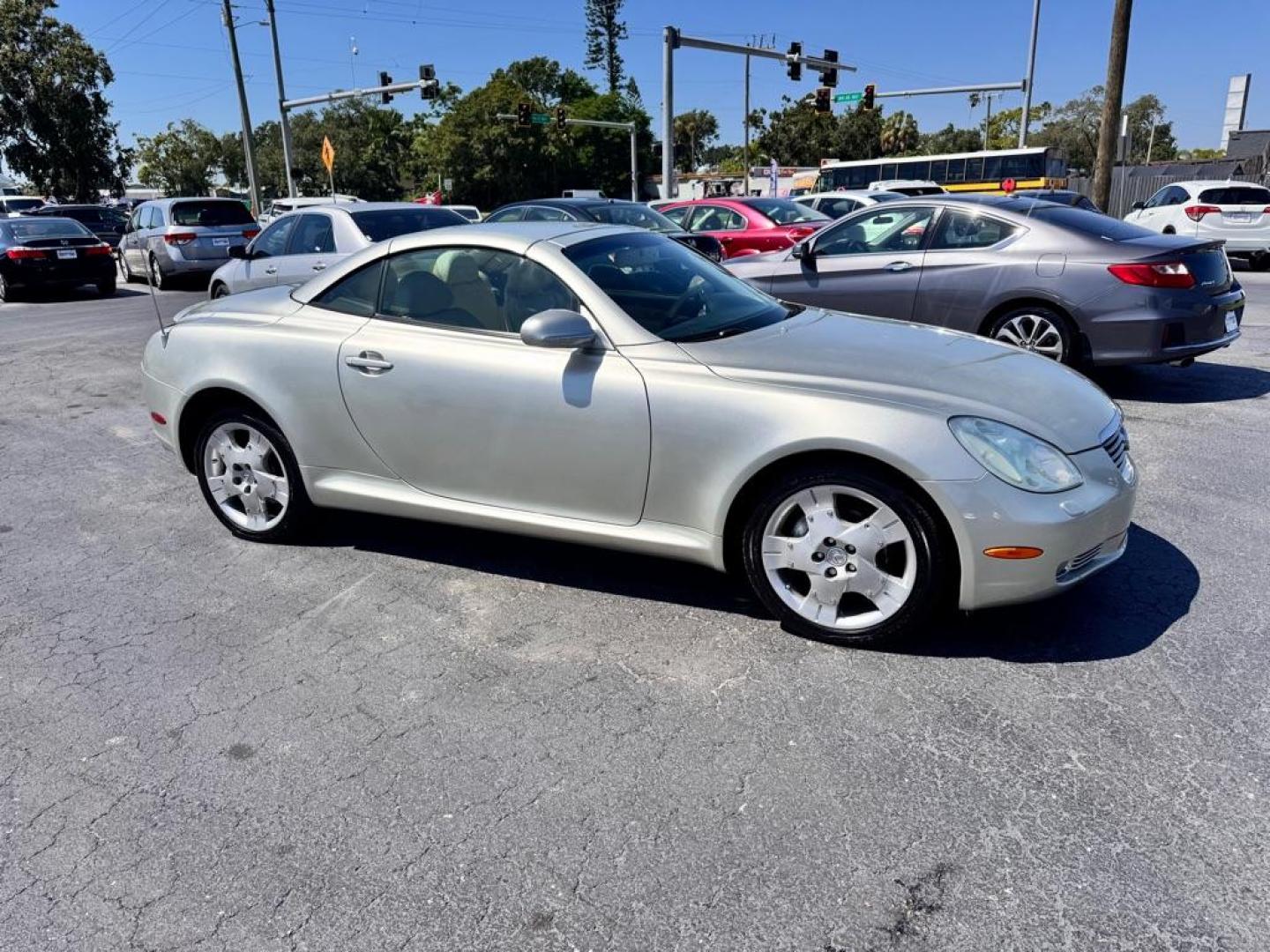 2005 SILVER LEXUS SC 430 (JTHFN48Y450) with an 4.3L engine, Automatic transmission, located at 2929 9th St. West, Bradenton, 34205, (941) 242-2810, 27.473591, -82.570679 - Thanks for inquring into DriveNation USA! All vehicles listed can be viewed at www.drivenationusa.com for vehicle history reports and additonal info. We cannot quote any terms such as down payments or monthly payments without an application. You can apply directly at www.drivenationusa.com or by con - Photo#2