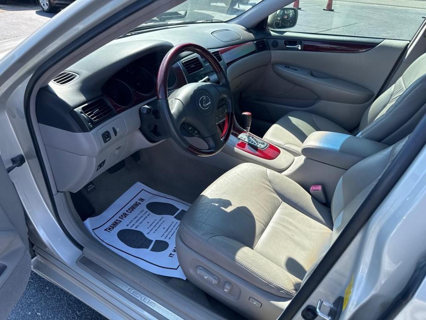 2004 GRAY LEXUS ES 330 (JTHBA30G645) with an 3.3L engine, Automatic transmission, located at 2929 9th St. West, Bradenton, 34205, (941) 242-2810, 27.473591, -82.570679 - Thanks for inquring into DriveNation USA! All vehicles listed can be viewed at www.drivenationusa.com for vehicle history reports and additonal info. We cannot quote any terms such as down payments or monthly payments without an application. You can apply directly at www.drivenationusa.com or by con - Photo#10
