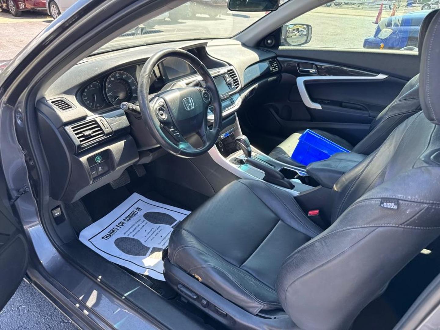 2013 GRAY HONDA ACCORD EXL (1HGCT1B81DA) with an 2.4L engine, Automatic transmission, located at 2929 9th St. West, Bradenton, 34205, (941) 242-2810, 27.473591, -82.570679 - Thanks for inquring into DriveNation USA! All vehicles listed can be viewed at www.drivenationusa.com for vehicle history reports and additonal info. We cannot quote any terms such as down payments or monthly payments without an application. You can apply directly at www.drivenationusa.com or by con - Photo#9