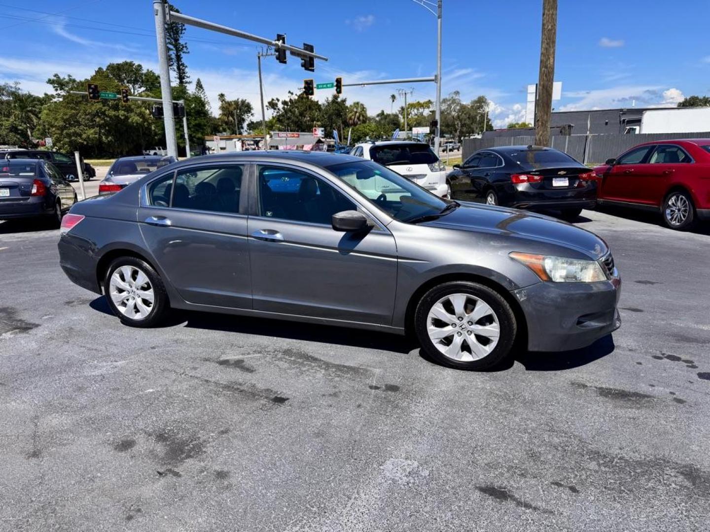 2008 GRAY HONDA ACCORD EXL (1HGCP36858A) with an 3.5L engine, Automatic transmission, located at 2929 9th St. West, Bradenton, 34205, (941) 242-2810, 27.473591, -82.570679 - Thanks for inquring into DriveNation USA! All vehicles listed can be viewed at www.drivenationusa.com for vehicle history reports and additonal info. We cannot quote any terms such as down payments or monthly payments without an application. You can apply directly at www.drivenationusa.com or by con - Photo#0