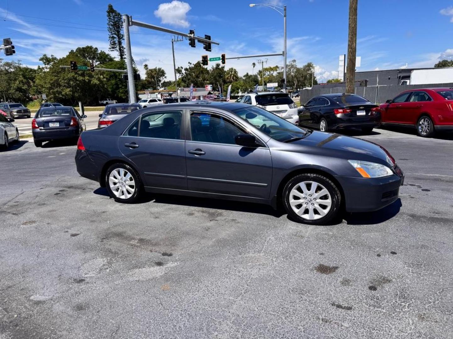 2007 GRAY HONDA ACCORD EX (1HGCM665X7A) with an 3.0L engine, Automatic transmission, located at 2929 9th St. West, Bradenton, 34205, (941) 242-2810, 27.473591, -82.570679 - Thanks for inquring into DriveNation USA! All vehicles listed can be viewed at www.drivenationusa.com for vehicle history reports and additonal info. We cannot quote any terms such as down payments or monthly payments without an application. You can apply directly at www.drivenationusa.com or by con - Photo#0