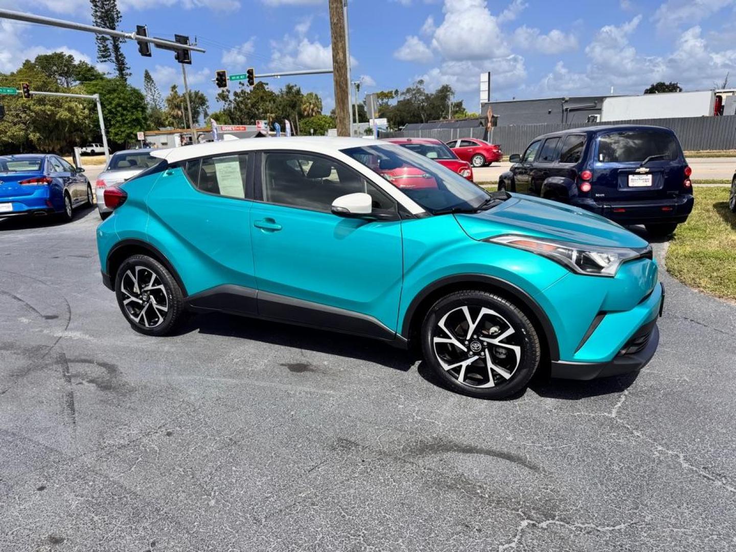 2018 GREEN TOYOTA C-HR XLE (JTNKHMBX9J1) with an 2.0L engine, Continuously Variable transmission, located at 2929 9th St. West, Bradenton, 34205, (941) 242-2810, 27.473591, -82.570679 - Thanks for inquring into DriveNation USA! All vehicles listed can be viewed at www.drivenationusa.com for vehicle history reports and additonal info. We cannot quote any terms such as down payments or monthly payments without an application. You can apply directly at www.drivenationusa.com or by con - Photo#0