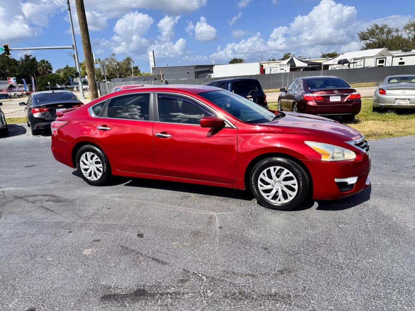2014 RED NISSAN ALTIMA 2.5 (1N4AL3AP7EN) with an 2.5L engine, Continuously Variable transmission, located at 2929 9th St. West, Bradenton, 34205, (941) 242-2810, 27.473591, -82.570679 - Thanks for inquring into DriveNation USA! All vehicles listed can be viewed at www.drivenationusa.com for vehicle history reports and additonal info. We cannot quote any terms such as down payments or monthly payments without an application. You can apply directly at www.drivenationusa.com or by con - Photo#0