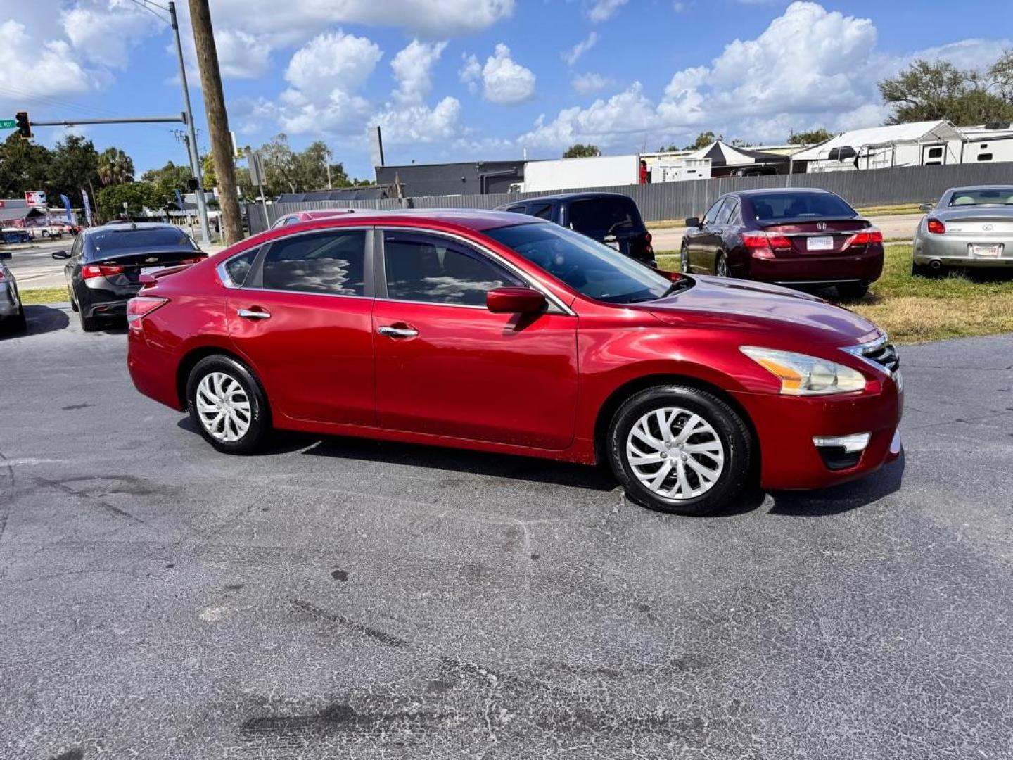 2014 RED NISSAN ALTIMA 2.5 (1N4AL3AP7EN) with an 2.5L engine, Continuously Variable transmission, located at 2929 9th St. West, Bradenton, 34205, (941) 242-2810, 27.473591, -82.570679 - Thanks for inquring into DriveNation USA! All vehicles listed can be viewed at www.drivenationusa.com for vehicle history reports and additonal info. We cannot quote any terms such as down payments or monthly payments without an application. You can apply directly at www.drivenationusa.com or by con - Photo#1