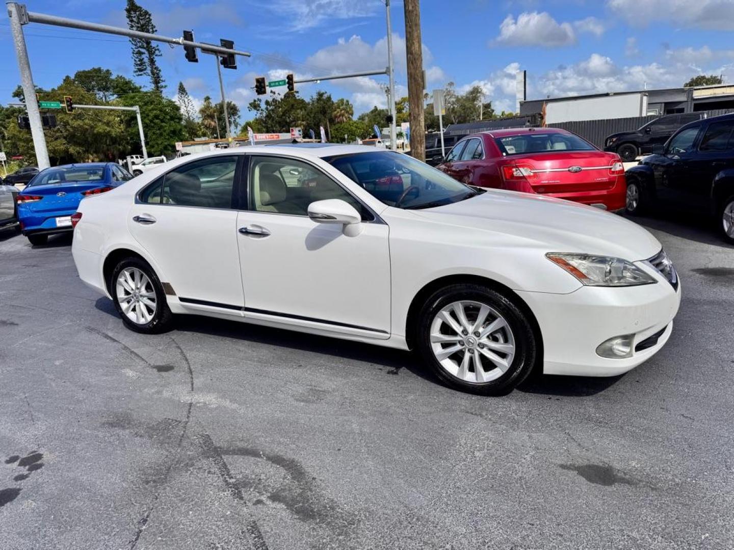 2010 WHITE LEXUS ES 350 (JTHBK1EG6A2) with an 3.5L engine, Automatic transmission, located at 2929 9th St. West, Bradenton, 34205, (941) 242-2810, 27.473591, -82.570679 - Thanks for inquring into DriveNation USA! All vehicles listed can be viewed at www.drivenationusa.com for vehicle history reports and additonal info. We cannot quote any terms such as down payments or monthly payments without an application. You can apply directly at www.drivenationusa.com or by con - Photo#0