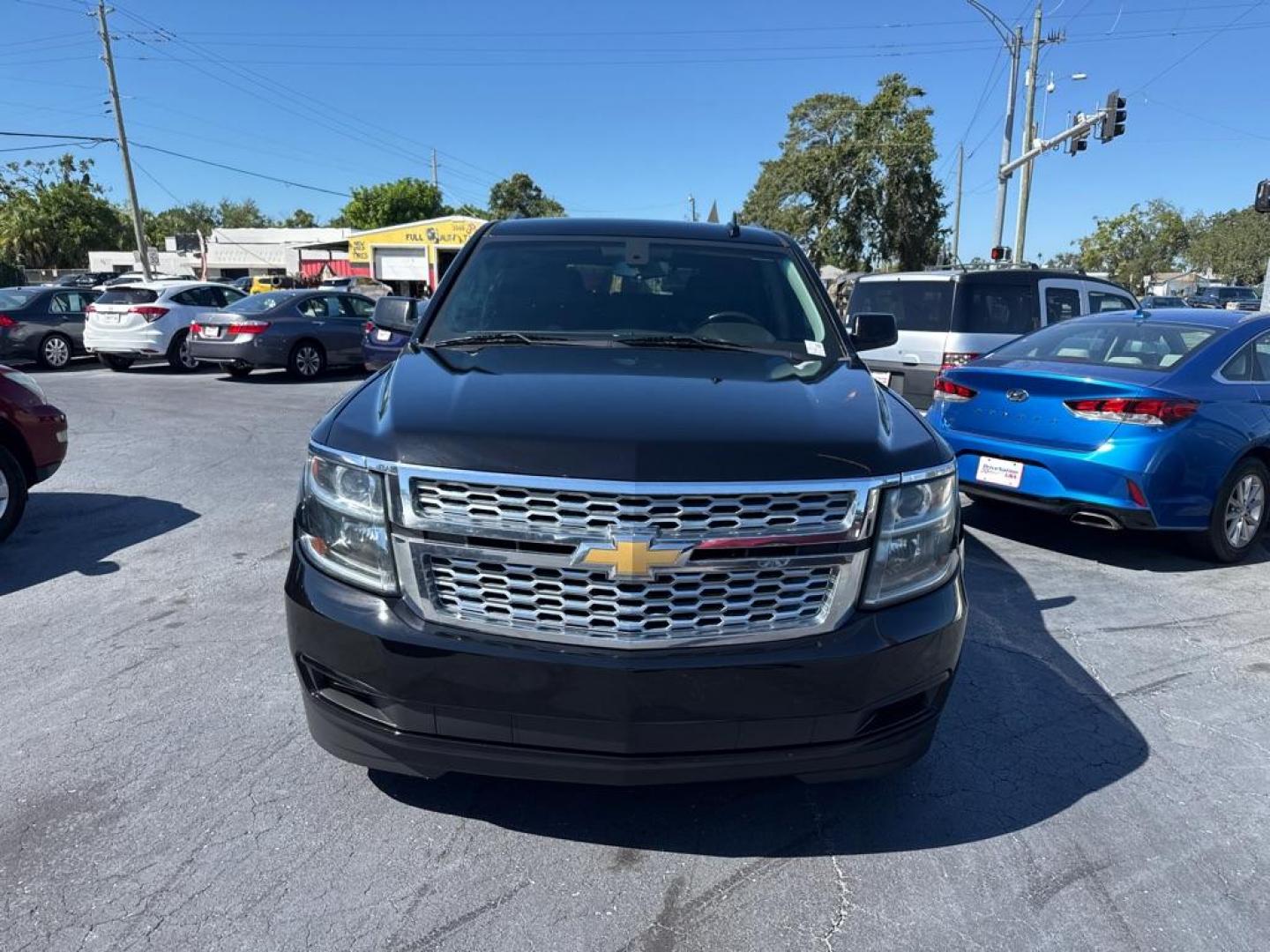 2016 BLACK CHEVROLET TAHOE 1500 LS (1GNSCAKC0GR) with an 5.3L engine, Automatic transmission, located at 2929 9th St. West, Bradenton, 34205, (941) 242-2810, 27.473591, -82.570679 - Photo#3