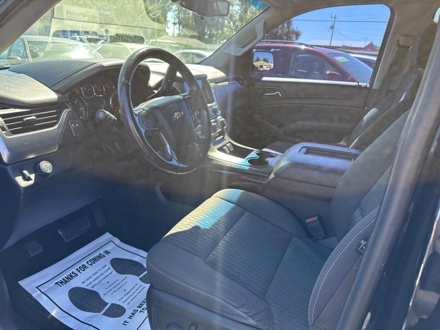 2016 BLACK CHEVROLET TAHOE 1500 LS (1GNSCAKC0GR) with an 5.3L engine, Automatic transmission, located at 2929 9th St. West, Bradenton, 34205, (941) 242-2810, 27.473591, -82.570679 - Photo#8