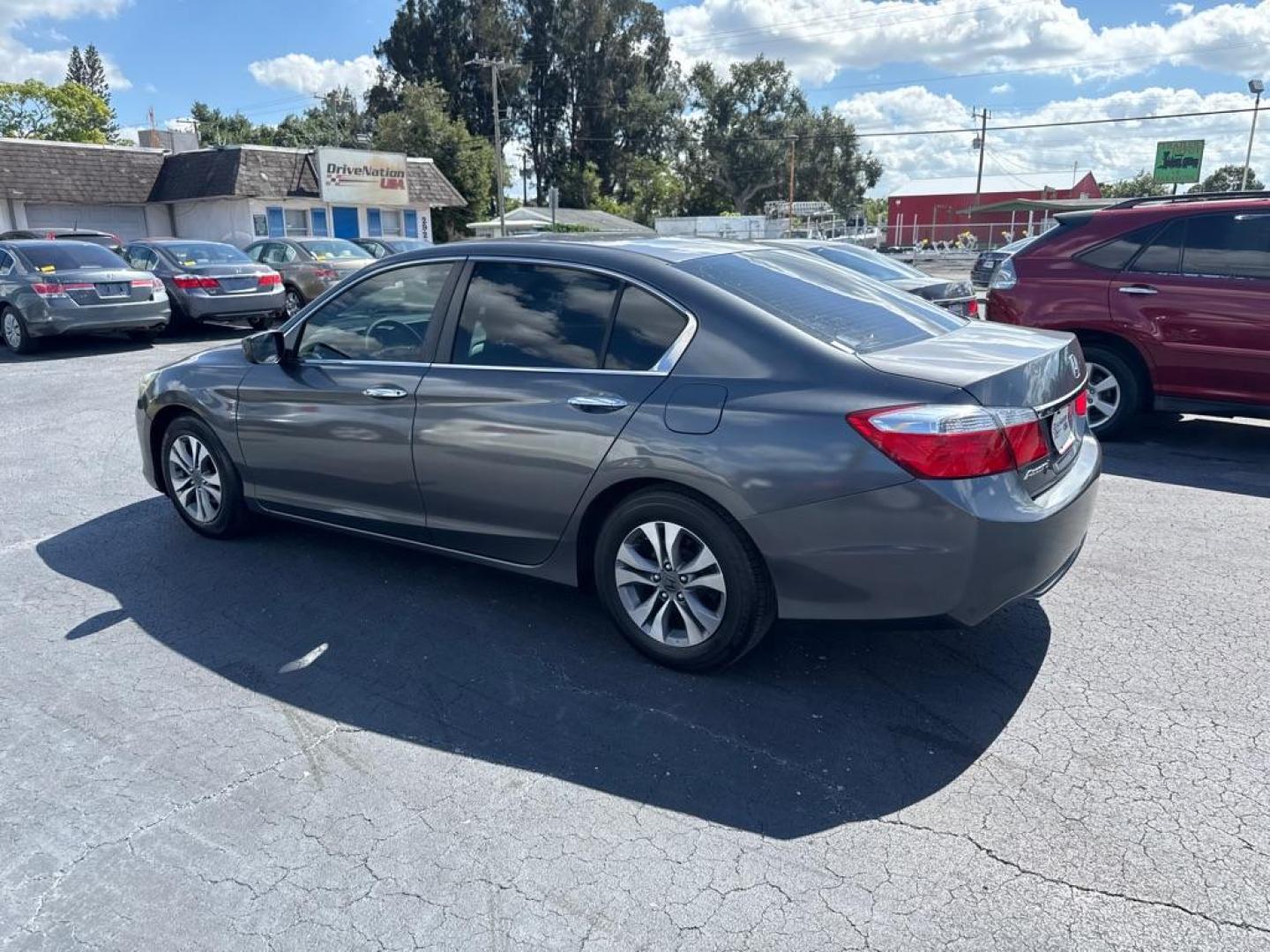 2013 GRAY HONDA ACCORD LX (1HGCR2F35DA) with an 2.4L engine, Continuously Variable transmission, located at 2929 9th St. West, Bradenton, 34205, (941) 242-2810, 27.473591, -82.570679 - Thanks for inquring into DriveNation USA! All vehicles listed can be viewed at www.drivenationusa.com for vehicle history reports and additonal info. We cannot quote any terms such as down payments or monthly payments without an application. You can apply directly at www.drivenationusa.com or by con - Photo#4
