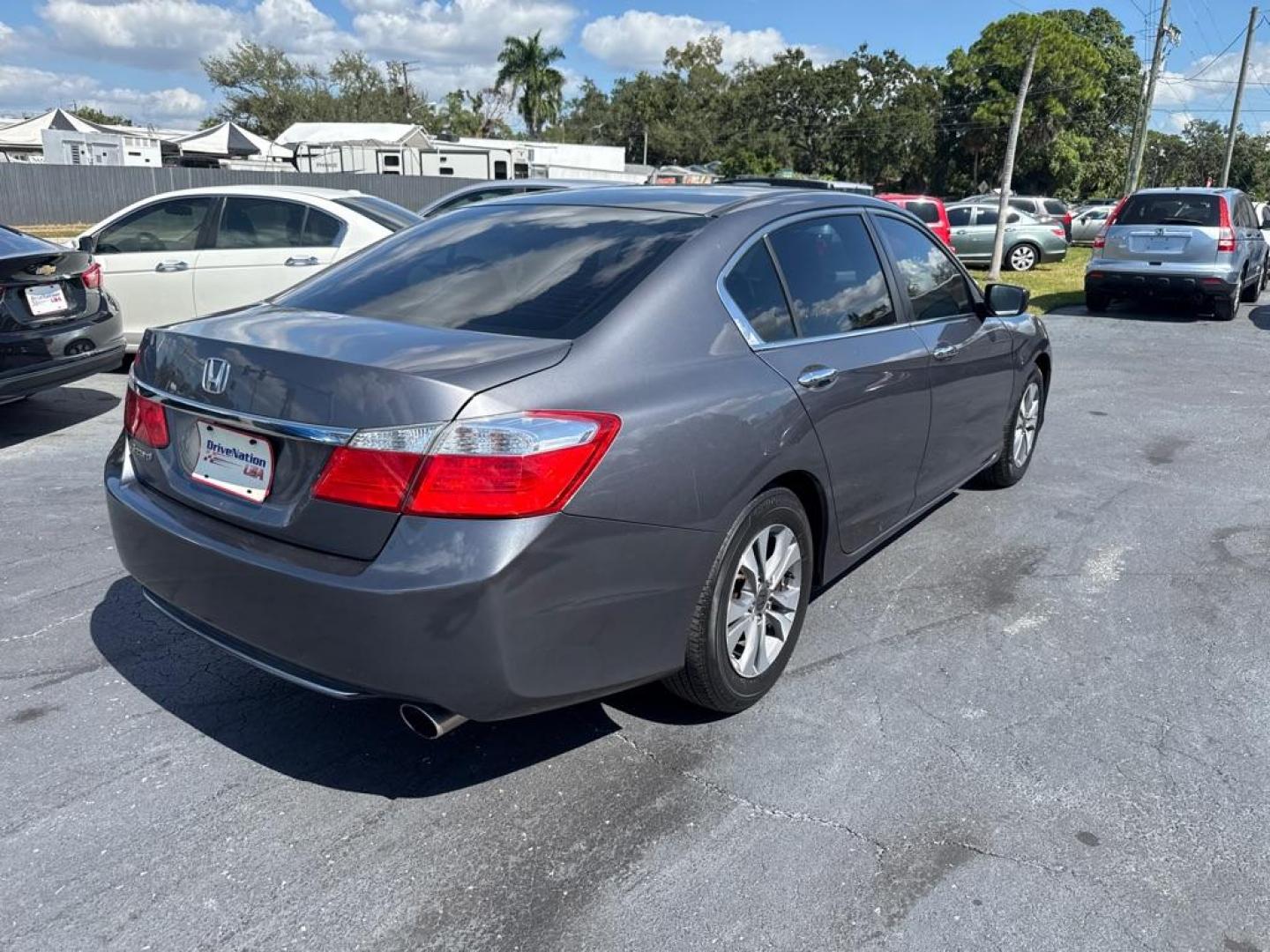 2013 GRAY HONDA ACCORD LX (1HGCR2F35DA) with an 2.4L engine, Continuously Variable transmission, located at 2929 9th St. West, Bradenton, 34205, (941) 242-2810, 27.473591, -82.570679 - Thanks for inquring into DriveNation USA! All vehicles listed can be viewed at www.drivenationusa.com for vehicle history reports and additonal info. We cannot quote any terms such as down payments or monthly payments without an application. You can apply directly at www.drivenationusa.com or by con - Photo#5