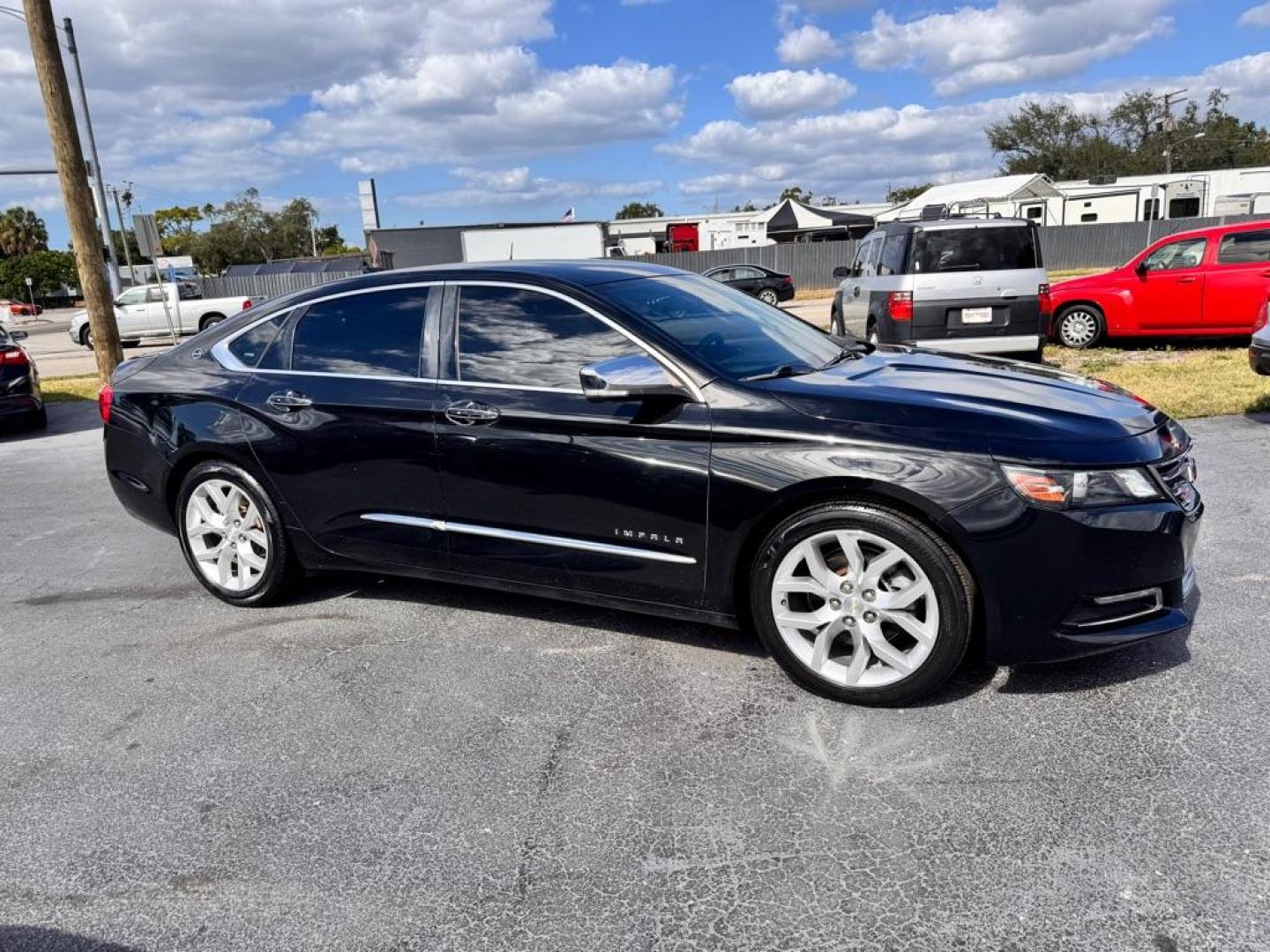 2018 BLACK CHEVROLET IMPALA PREMIER (2G1125S38J9) with an 3.6L engine, Automatic transmission, located at 2929 9th St. West, Bradenton, 34205, (941) 242-2810, 27.473591, -82.570679 - Thanks for inquring into DriveNation USA! All vehicles listed can be viewed at www.drivenationusa.com for vehicle history reports and additonal info. We cannot quote any terms such as down payments or monthly payments without an application. You can apply directly at www.drivenationusa.com or by con - Photo#1