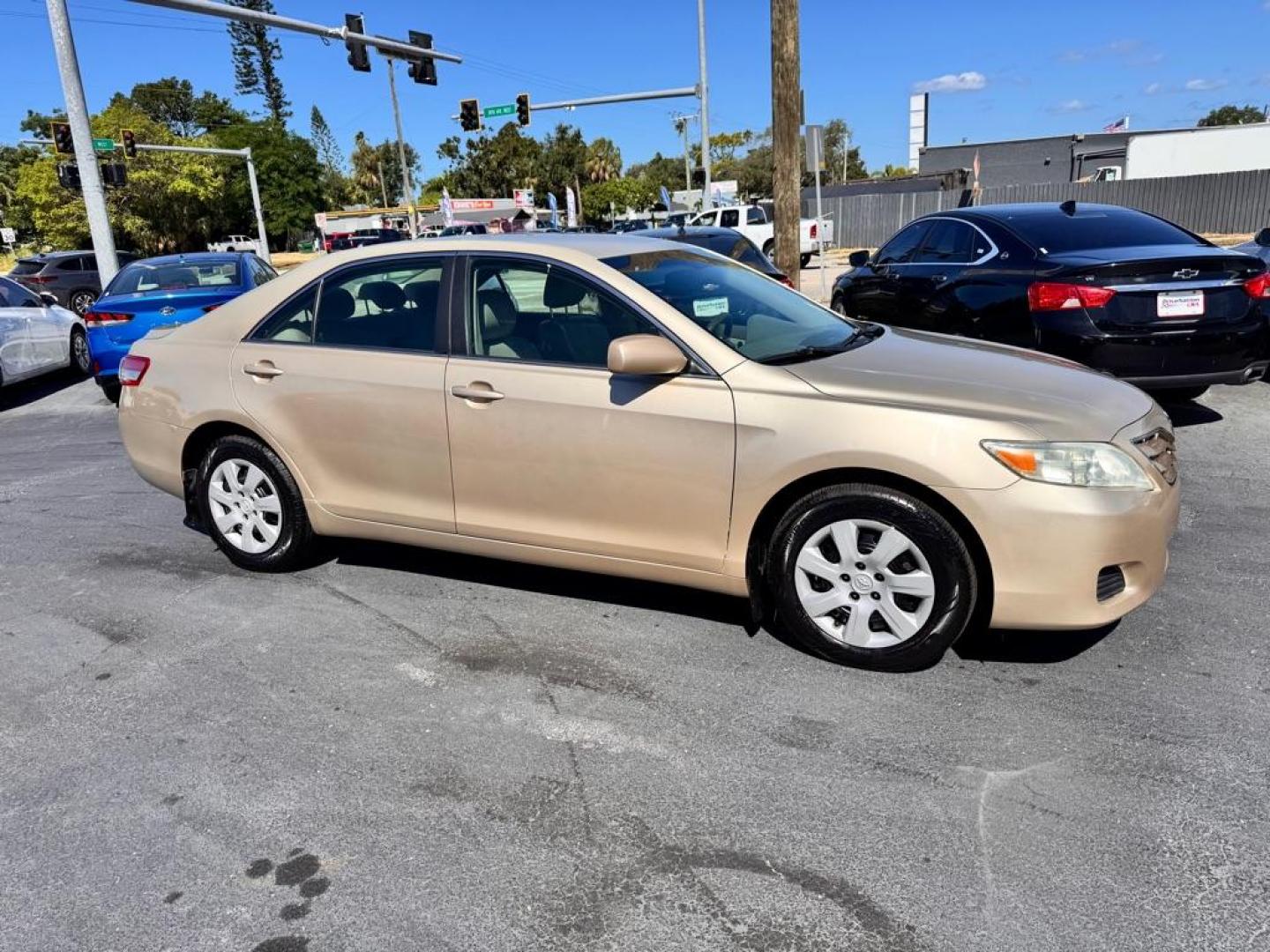 2010 TAN TOYOTA CAMRY SE (4T4BF3EK2AR) with an 2.5L engine, Automatic transmission, located at 2929 9th St. West, Bradenton, 34205, (941) 242-2810, 27.473591, -82.570679 - Thanks for inquring into DriveNation USA! All vehicles listed can be viewed at www.drivenationusa.com for vehicle history reports and additonal info. We cannot quote any terms such as down payments or monthly payments without an application. You can apply directly at www.drivenationusa.com or by con - Photo#1