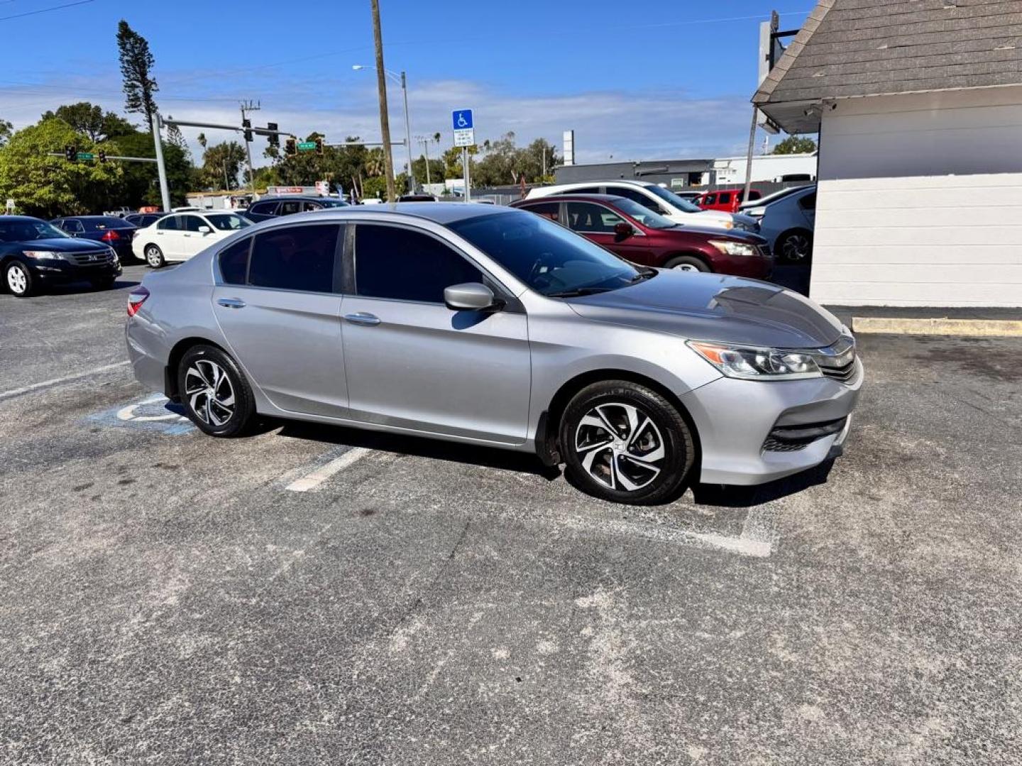 2017 SILVER HONDA ACCORD LX (1HGCR2F31HA) with an 2.4L engine, Continuously Variable transmission, located at 2929 9th St. West, Bradenton, 34205, (941) 242-2810, 27.473591, -82.570679 - Thanks for inquring into DriveNation USA! All vehicles listed can be viewed at www.drivenationusa.com for vehicle history reports and additonal info. We cannot quote any terms such as down payments or monthly payments without an application. You can apply directly at www.drivenationusa.com or by con - Photo#0